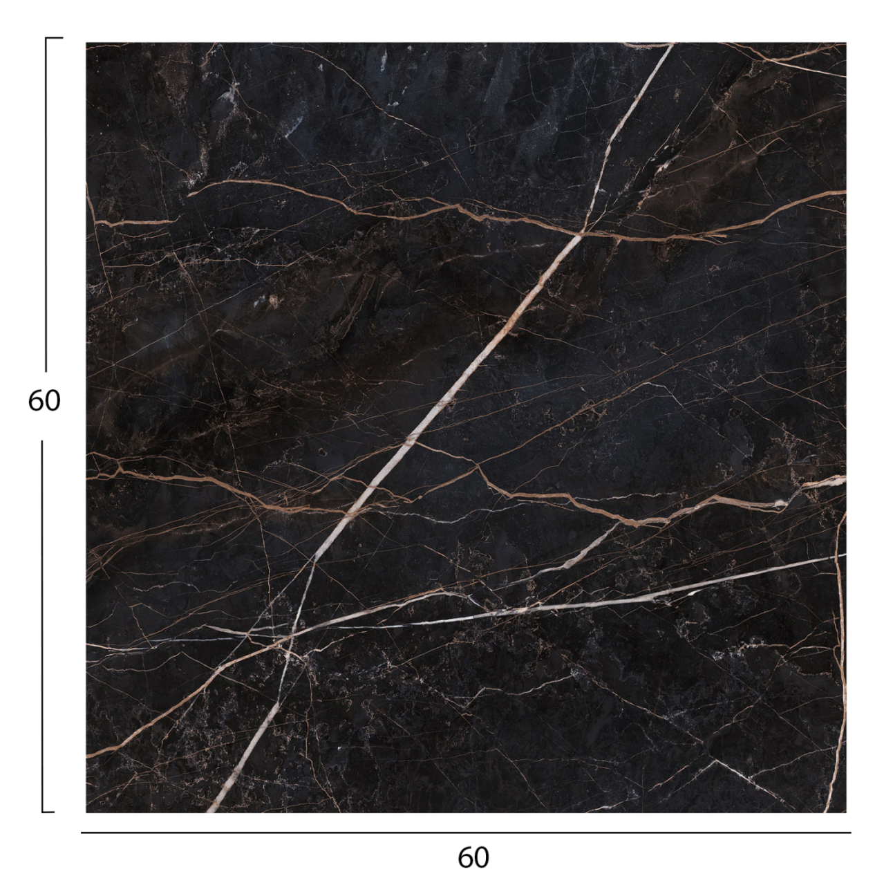 HPL TABLETOP HM5837.34 SQUARE IN BLACK MARBLE COLOR 60X60cm [2]