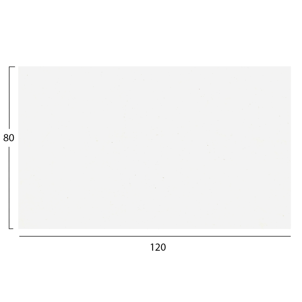 HPL TABLETOP HM5840.22 RECTANGULAR IN WHITE 120x80cm. [2]