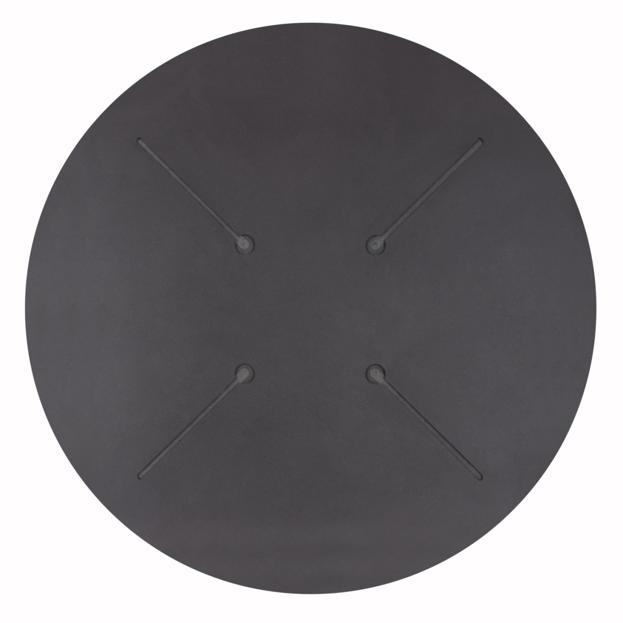HPL TABLETOP HM5841.23 ROUND IN WHITE Φ60cm. [3]