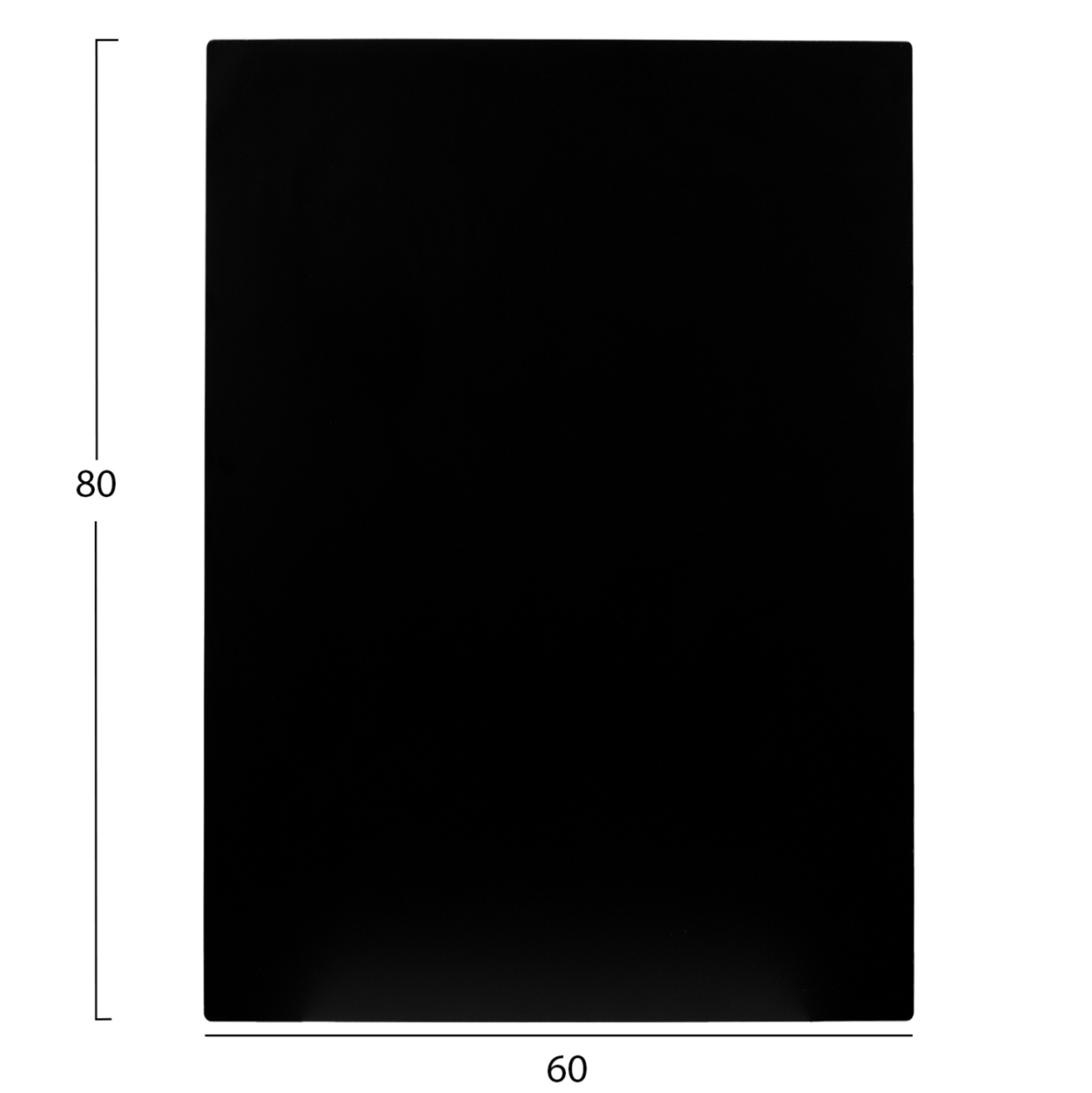HPL TABLETOP HM6350.21 RECTANGULAR IN WHITE COLOR 60X80cm [2]