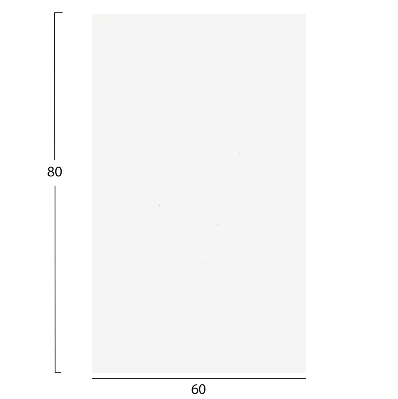 HPL TABLETOP HM6350.22 RECTANGULAR IN WHITE COLOR 60X80cm [2]