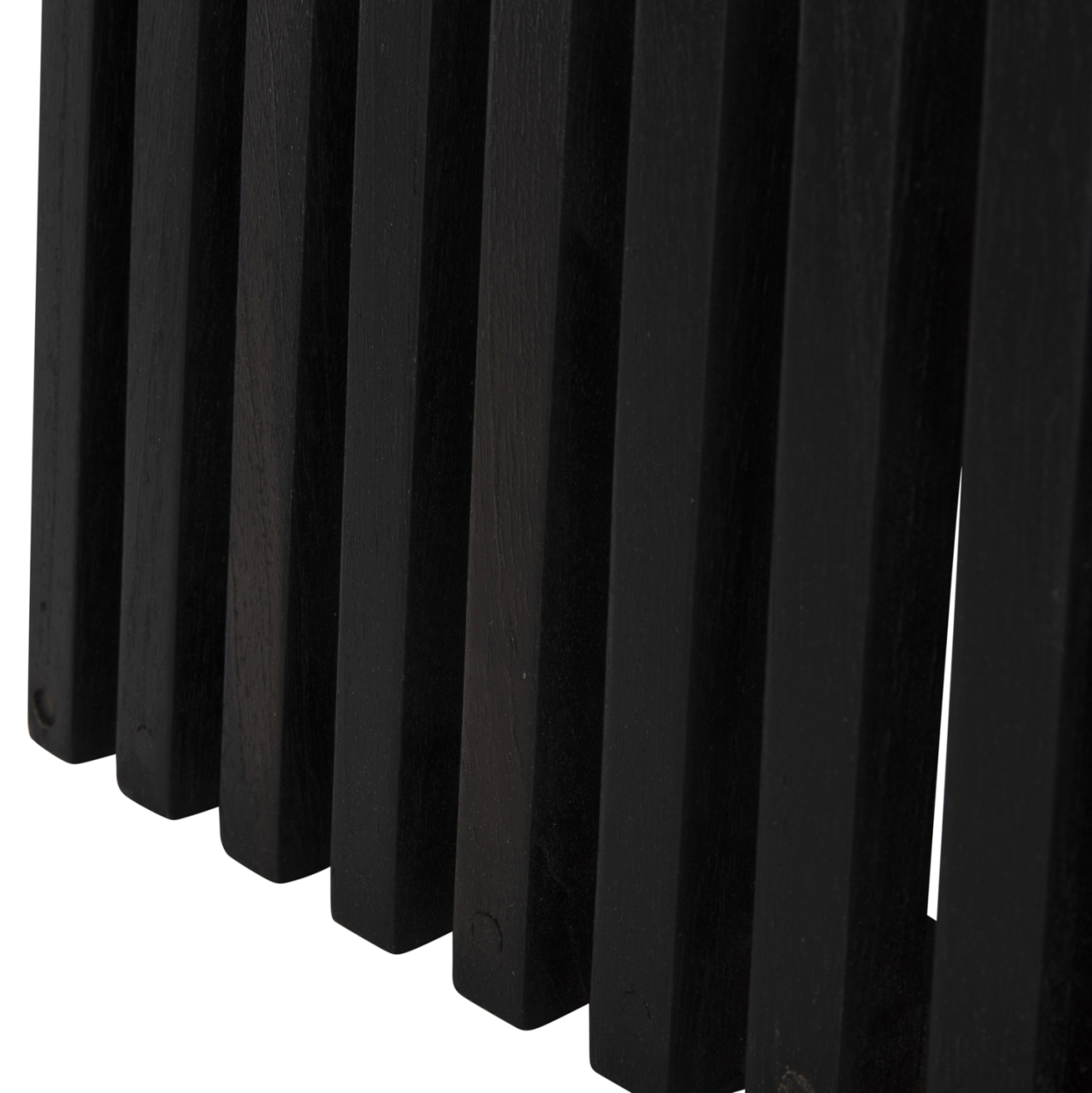 INDOOR BAR TABLE LEGS-BASE MED.HEIGHT SQUARE FRANTZ HM9858.12 MINDI WOOD IN BLACK 40x40x90Hcm. [8]