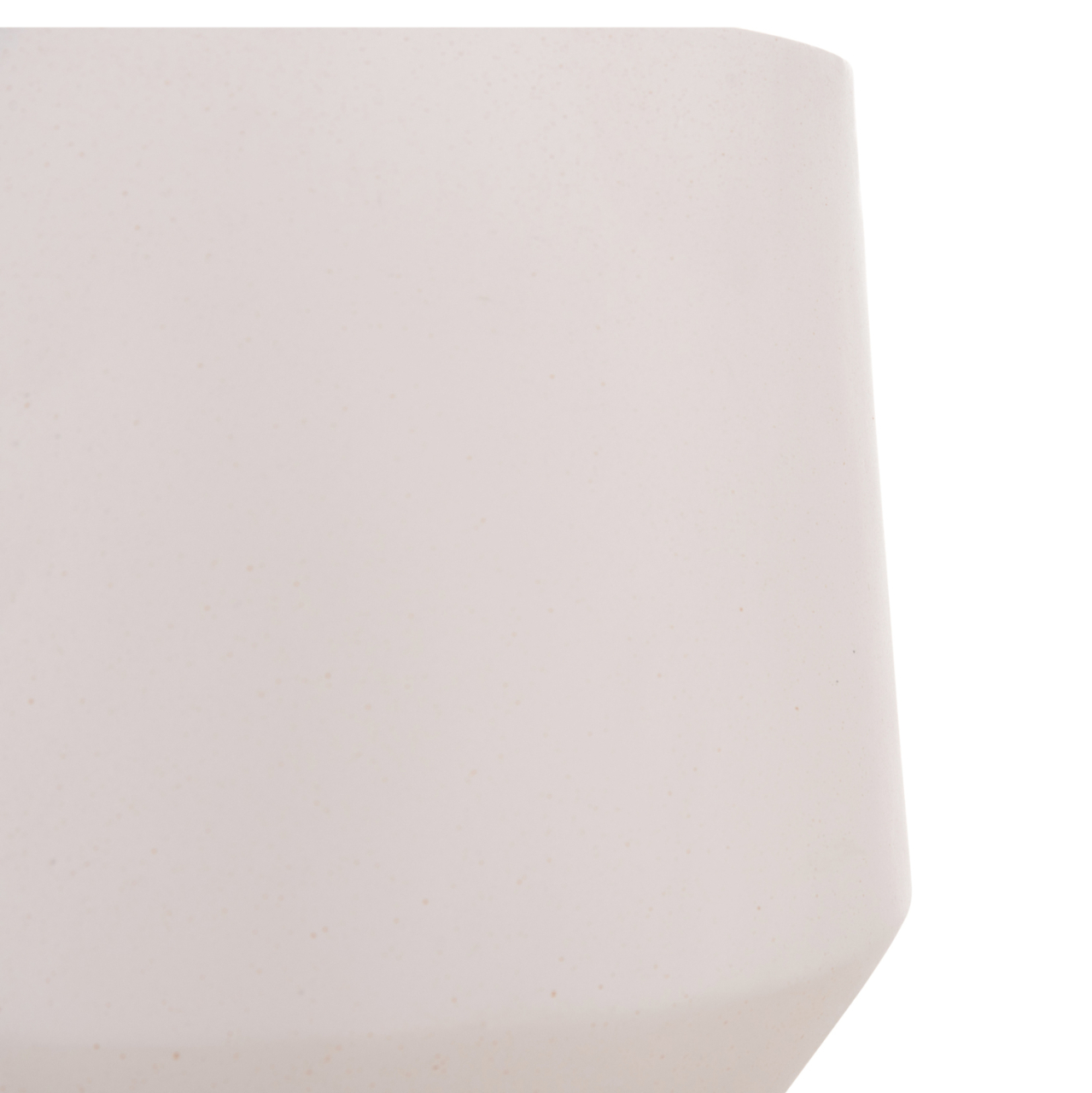 INDOOR POT QUAN HM4680.02L FIBER CEMENT IN WHITE--TEAK BASE Φ40x85Hcm [9]