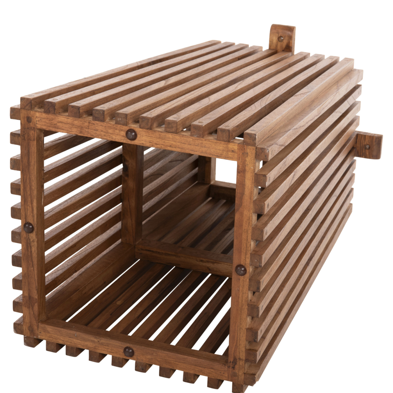 INDOOR TABLE LEGS-BASE SQUARE FRANTZ HM9460.11 MINDI WOOD IN NATURAL 45x45x73Hcm. [4]