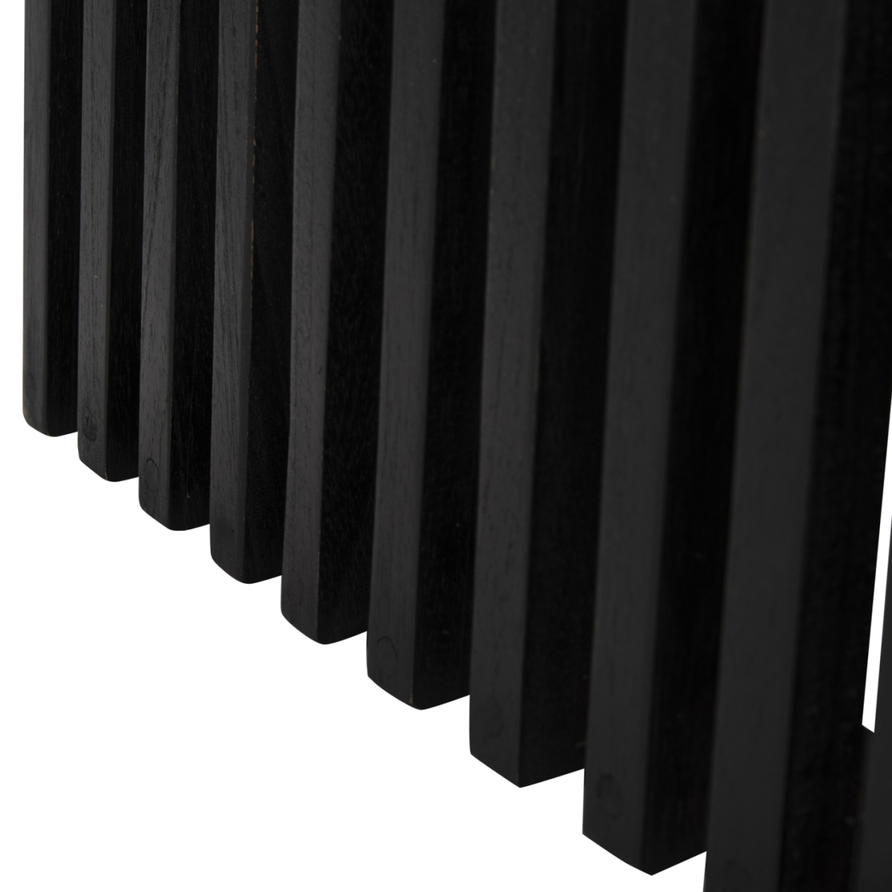 INDOOR TABLE LEGS-BASE SQUARE FRANTZ HM9460.12 MINDI WOOD IN BLACK 45x45x73Hcm. [8]