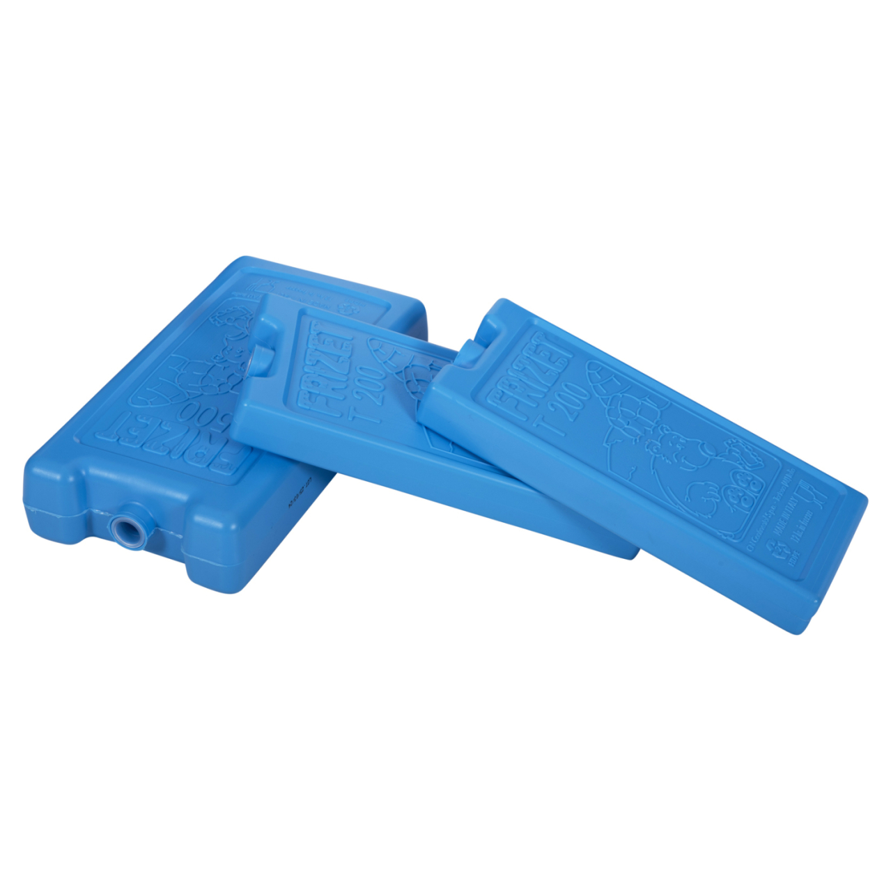 ISOTHERMAL COOLERS 2PCS SET BREEZERS HM12167 24LT+12LT+3 ICE BLOCKS- BLUE [8]