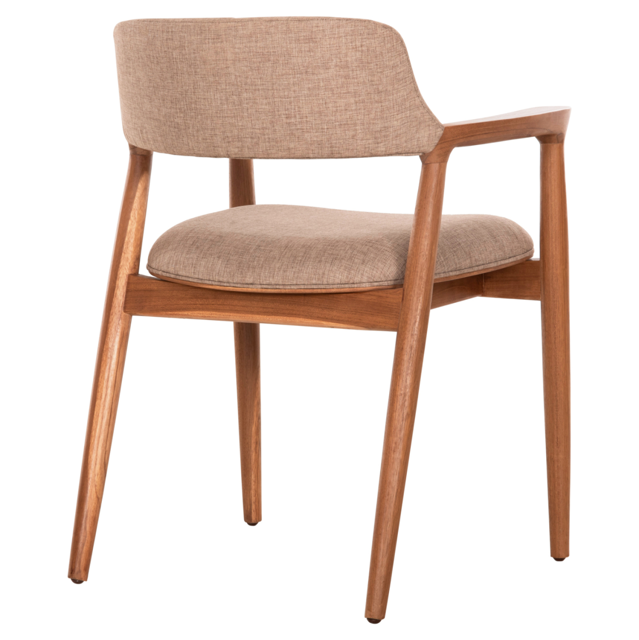 ΠΟΛΥΘΡΟΝΑ JAMES HM18259 TEAK WOOD ΜΕ ΣΑΜΠΑΝΙ ΥΦΑΣΜΑ 57x52x76Υεκ. [5]