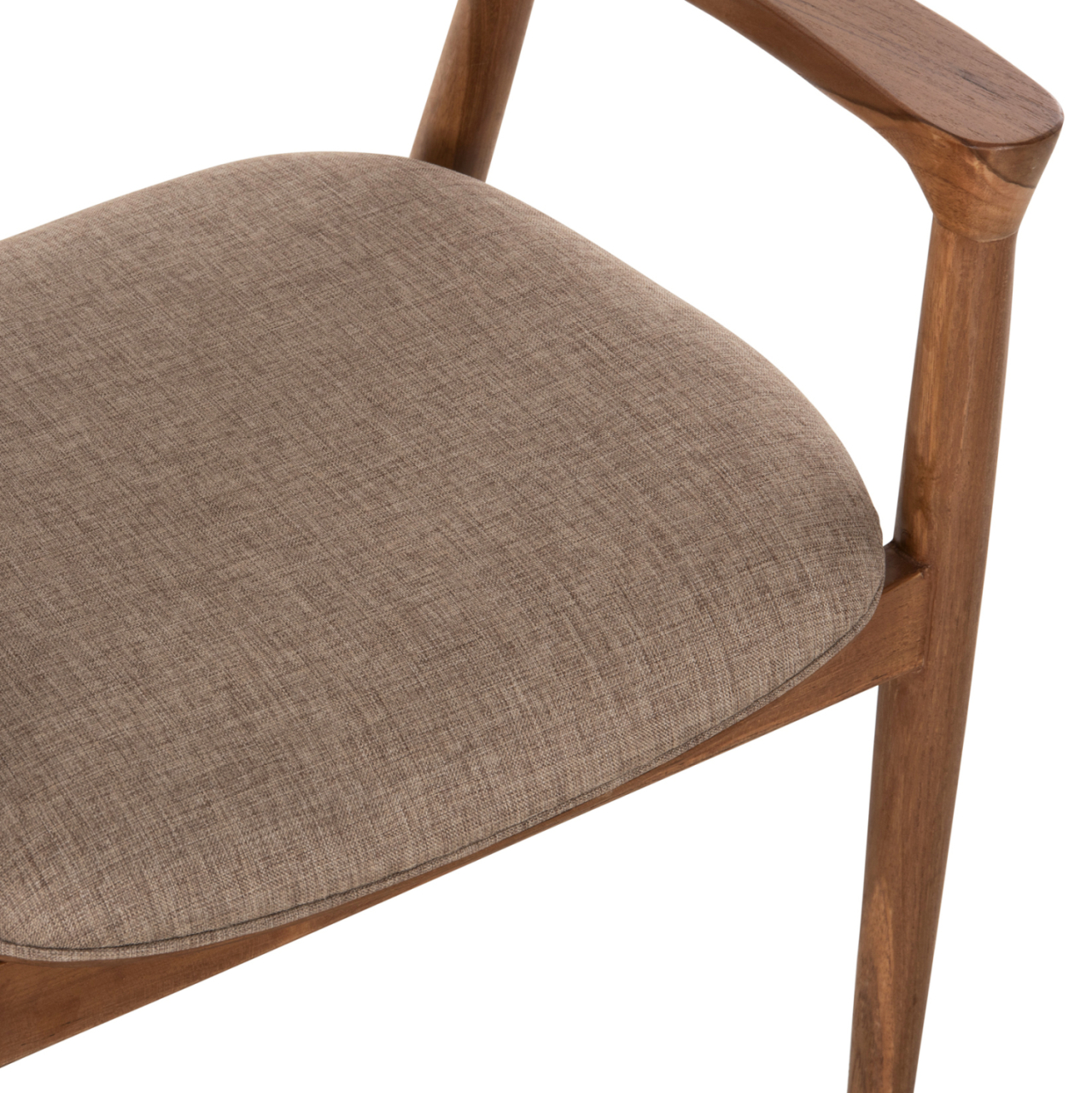 ΠΟΛΥΘΡΟΝΑ JAMES HM18259 TEAK WOOD ΜΕ ΣΑΜΠΑΝΙ ΥΦΑΣΜΑ 57x52x76Υεκ. [9]