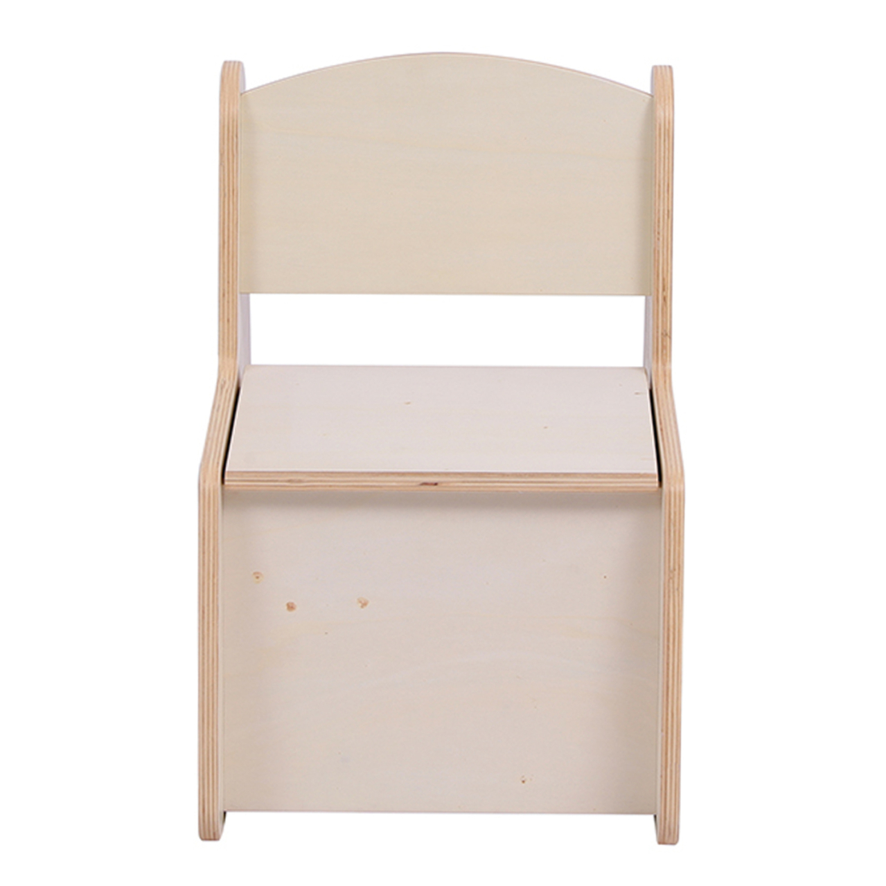 KID'S CHAIR WITH STORAGE SPACE RICKI HM18343.01 PLYWOOD/MDF IN NATURAL 33x43x47Hcm [4]