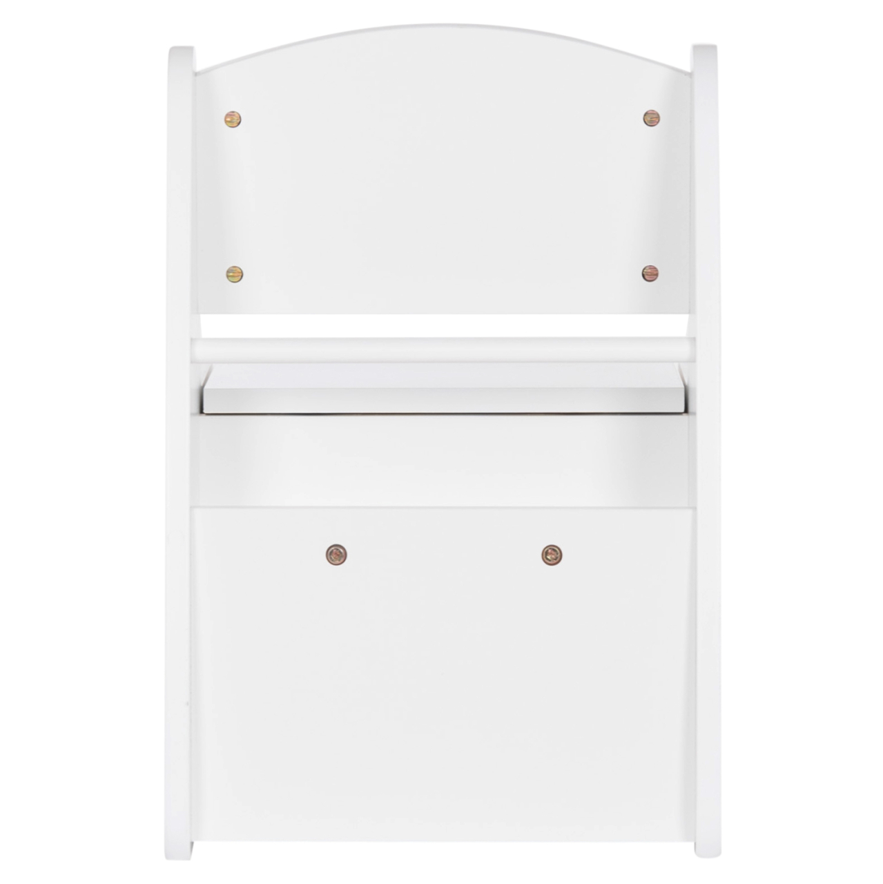KID'S CHAIR WITH STORAGE SPACE RICKI HM18343.03 PLYWOOD/MDF IN WHITE 33x43x47Hcm [6]