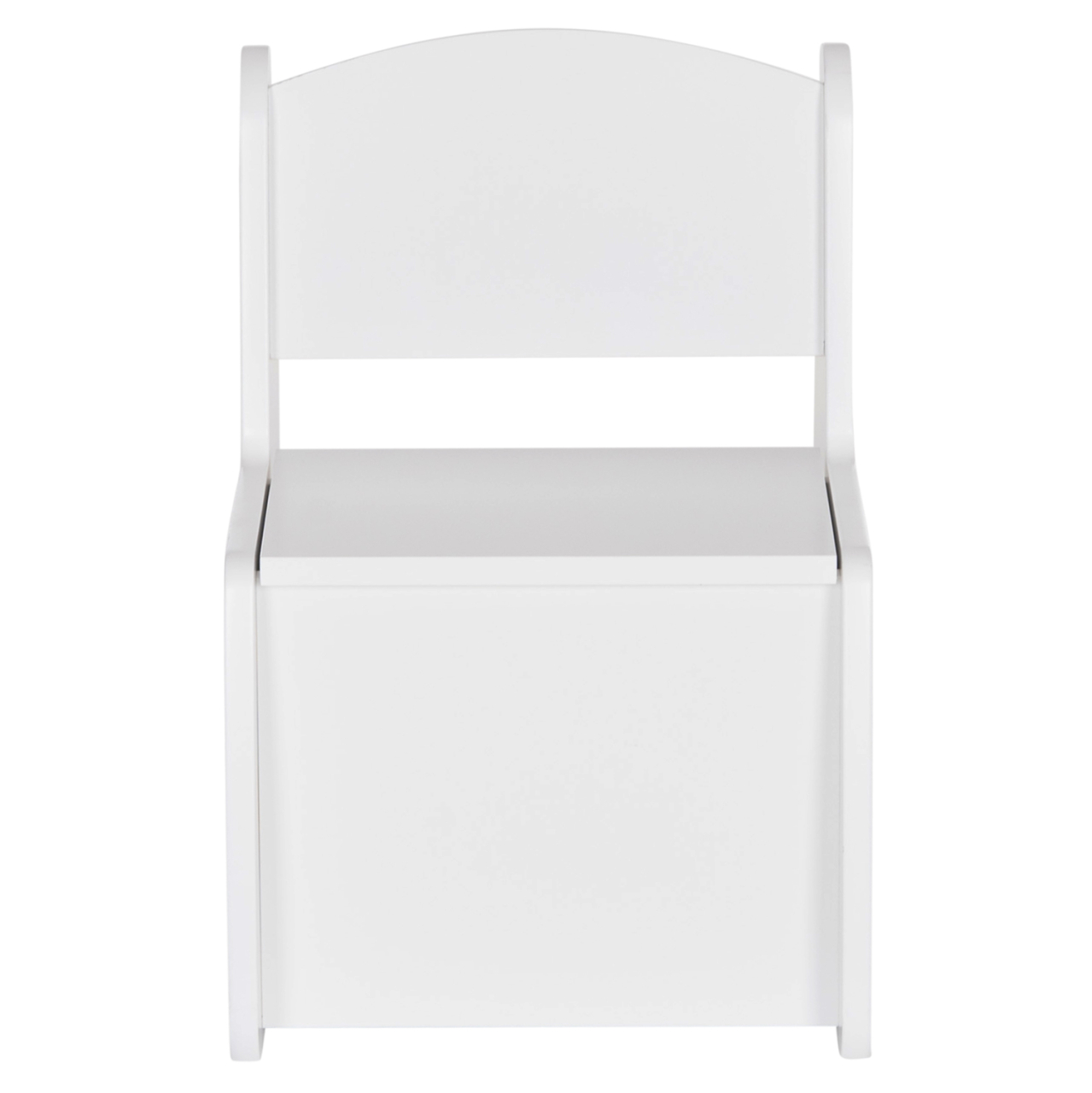 KID'S CHAIR WITH STORAGE SPACE RICKI HM18343.03 PLYWOOD/MDF IN WHITE 33x43x47Hcm [3]