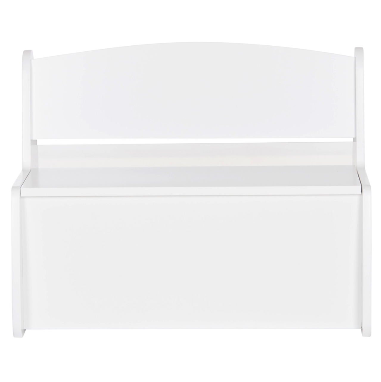 KIDS' BENCH WITH STORAGE RICKI HM18342.03 MDF and PLYWOOD IN WHITE 63x43x47Hcm. [3]
