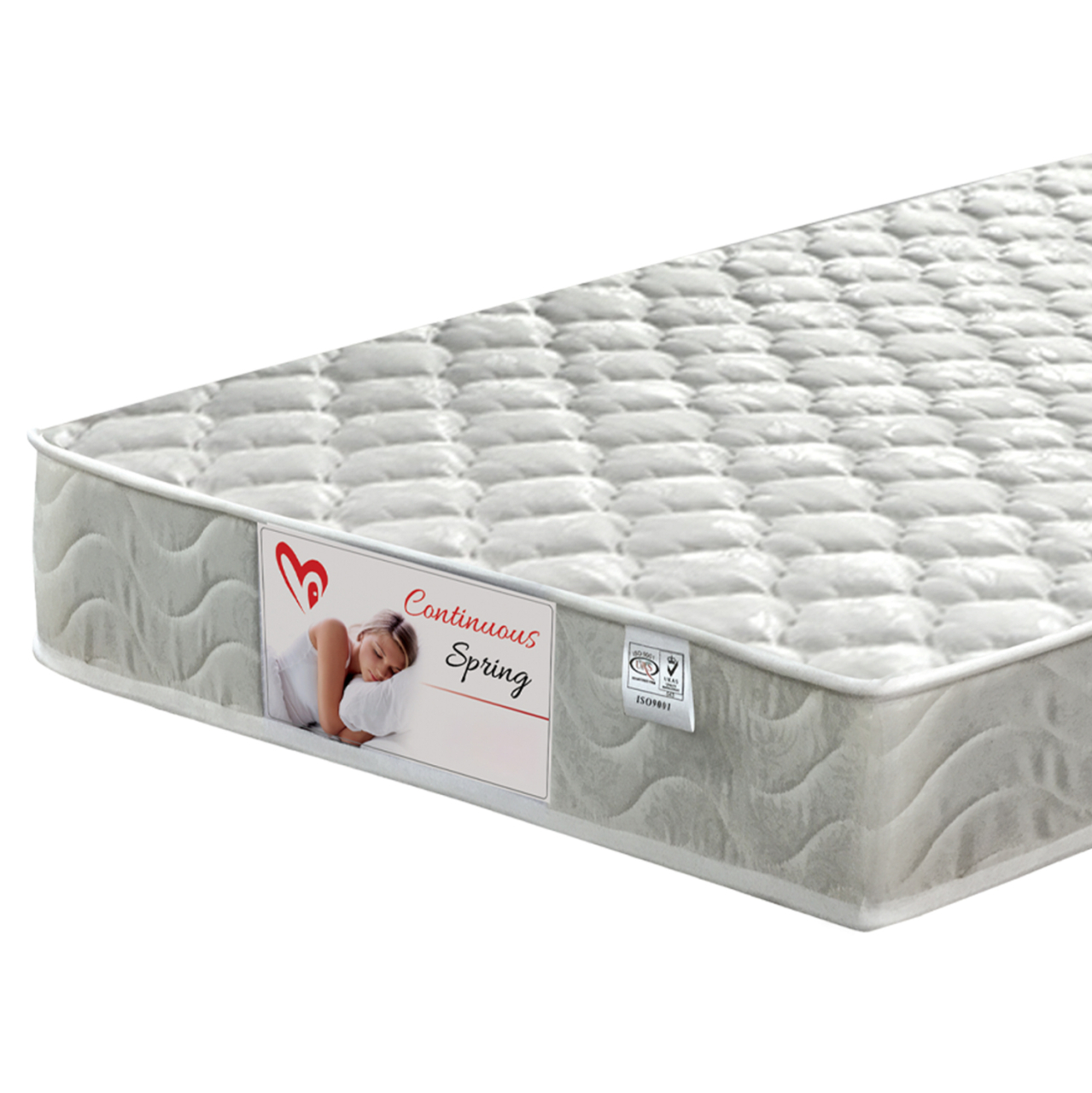 KIDS' BUNK BED WITH MATTRESSES and DRAWERS TRIPLON HM10996 PINE WOOD IN WHITE 207x97x168Hcm. [4]