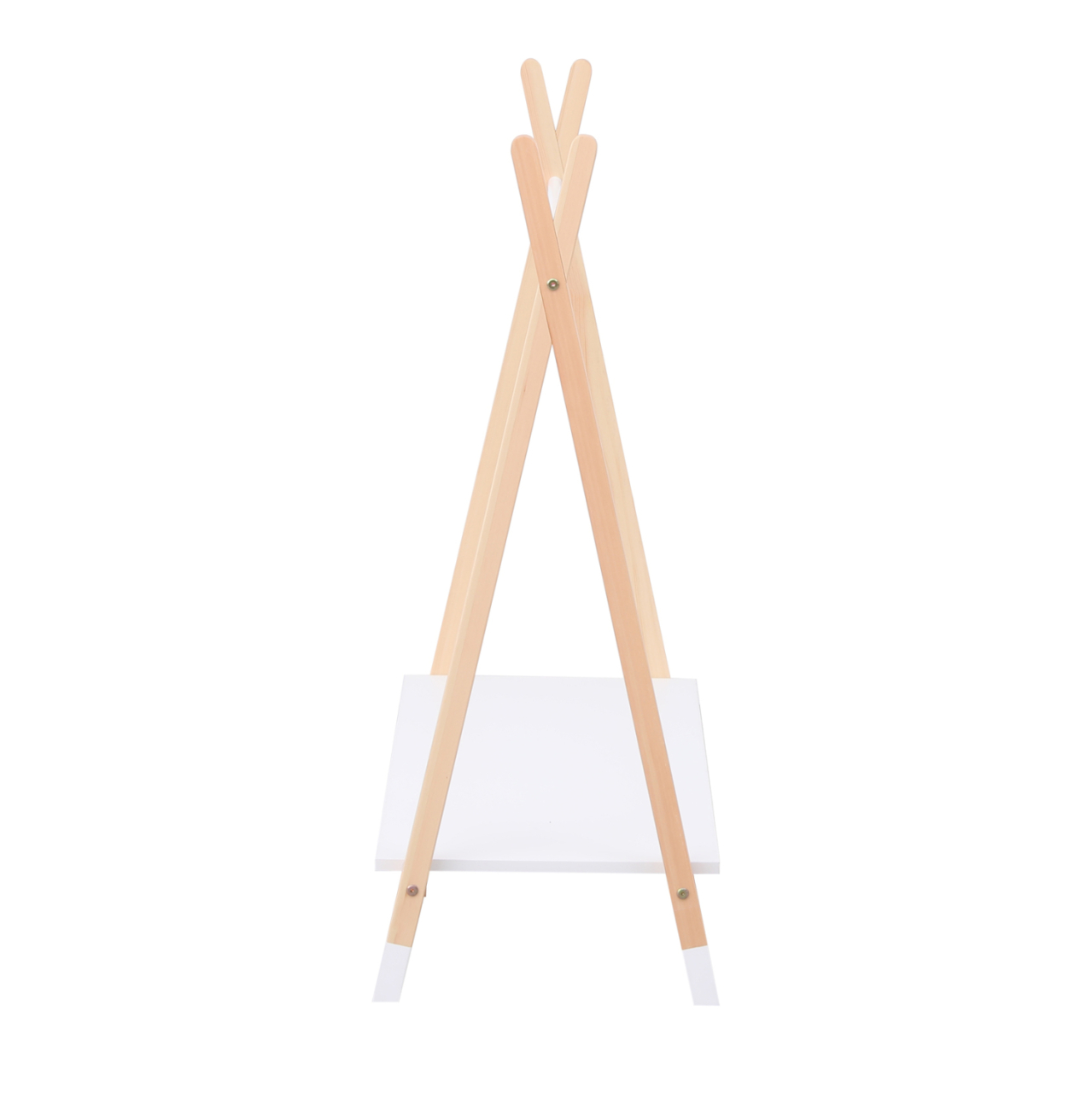 KIDS' CLOTHES HANGER WITH SHELF PASCHAL HM2490.03 MELAMINE-PINE WOOD 100x40x100Hcm. [5]