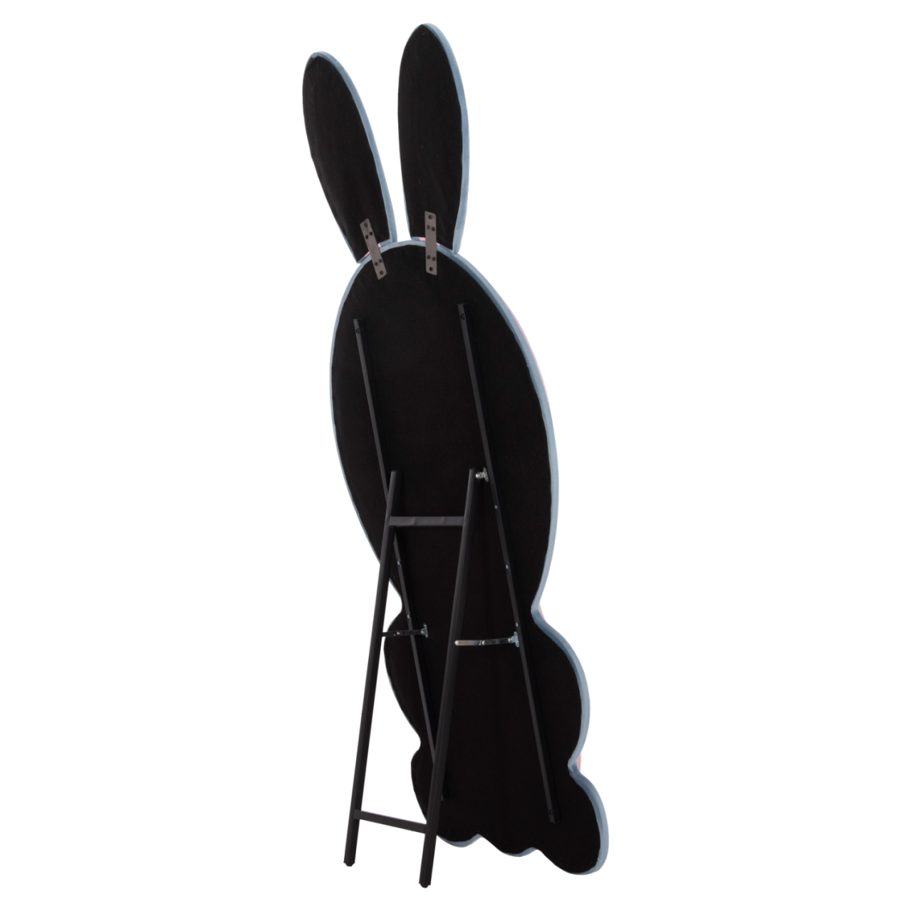 KIDS' FLOOR STANDING MIRROR BUNNY HM4489.02 MDF IN PINK and BLUE- BLACK STAND 80x162Hcm. [5]