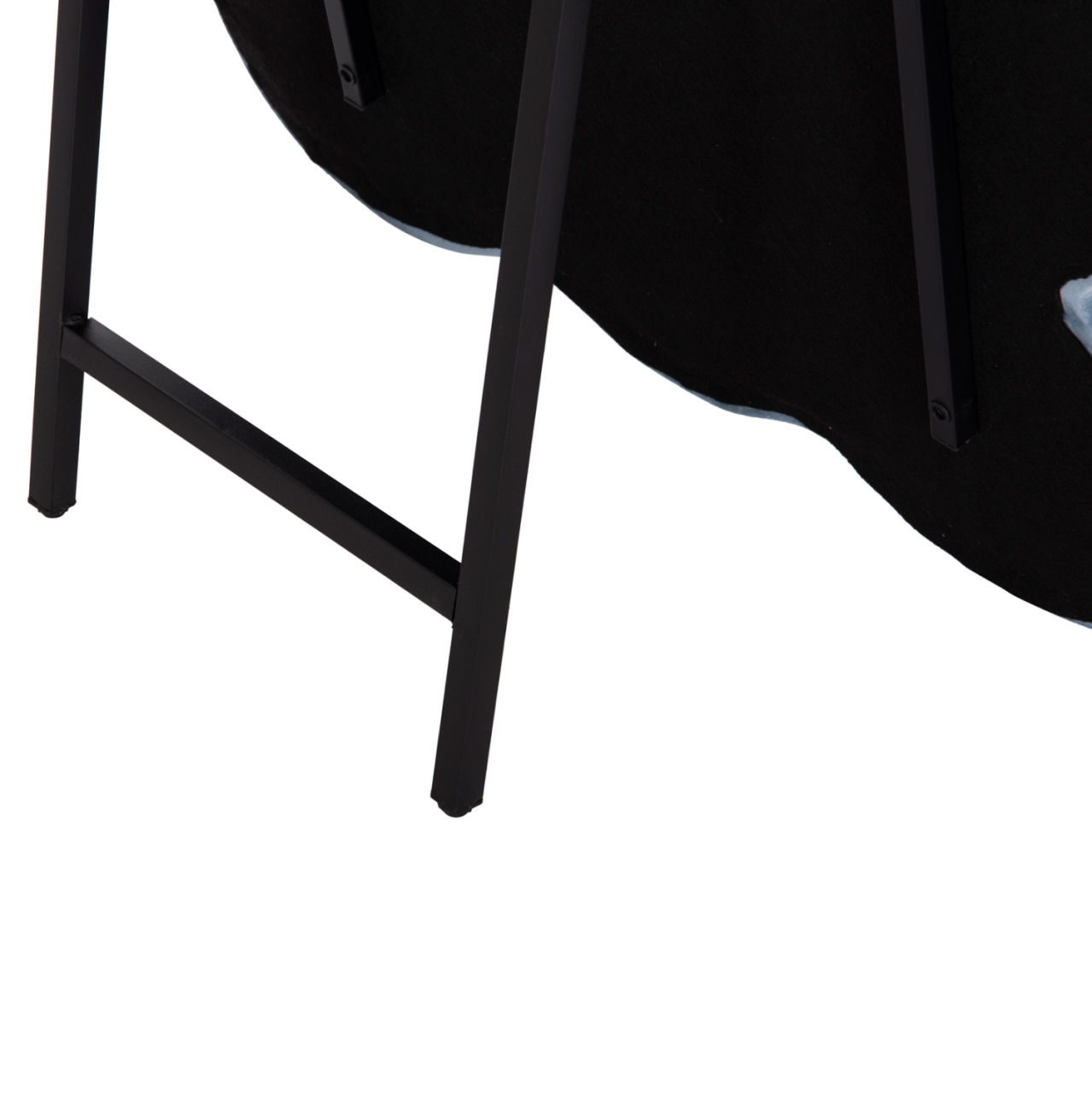 KIDS' FLOOR STANDING MIRROR BUNNY HM4489.02 MDF IN PINK and BLUE- BLACK STAND 80x162Hcm. [8]