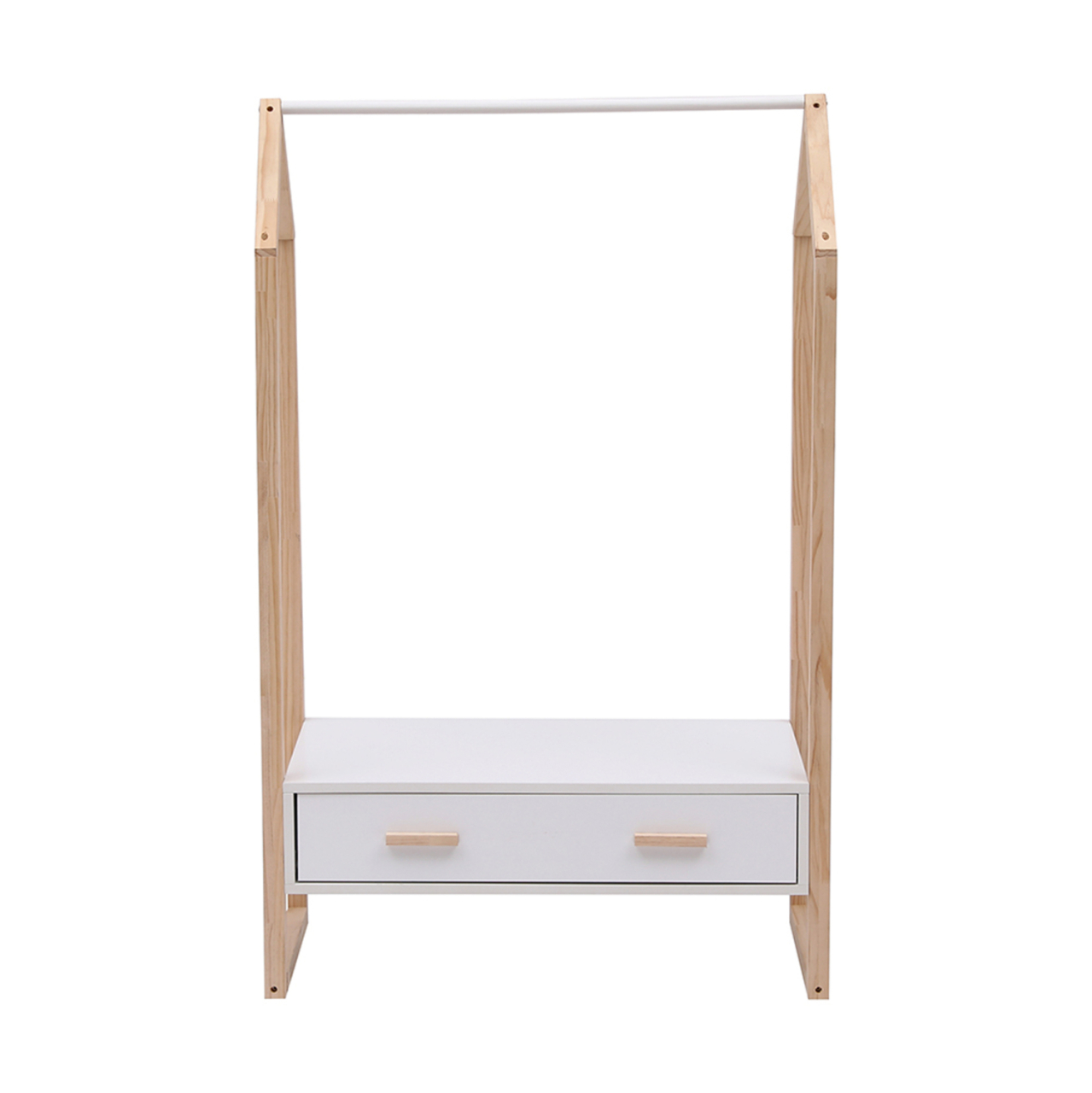 KIDS' HANGER WITH DRAWER PEPE HM2492.03 MELAMINE-PINE WOOD 80x40x125Hcm. [4]