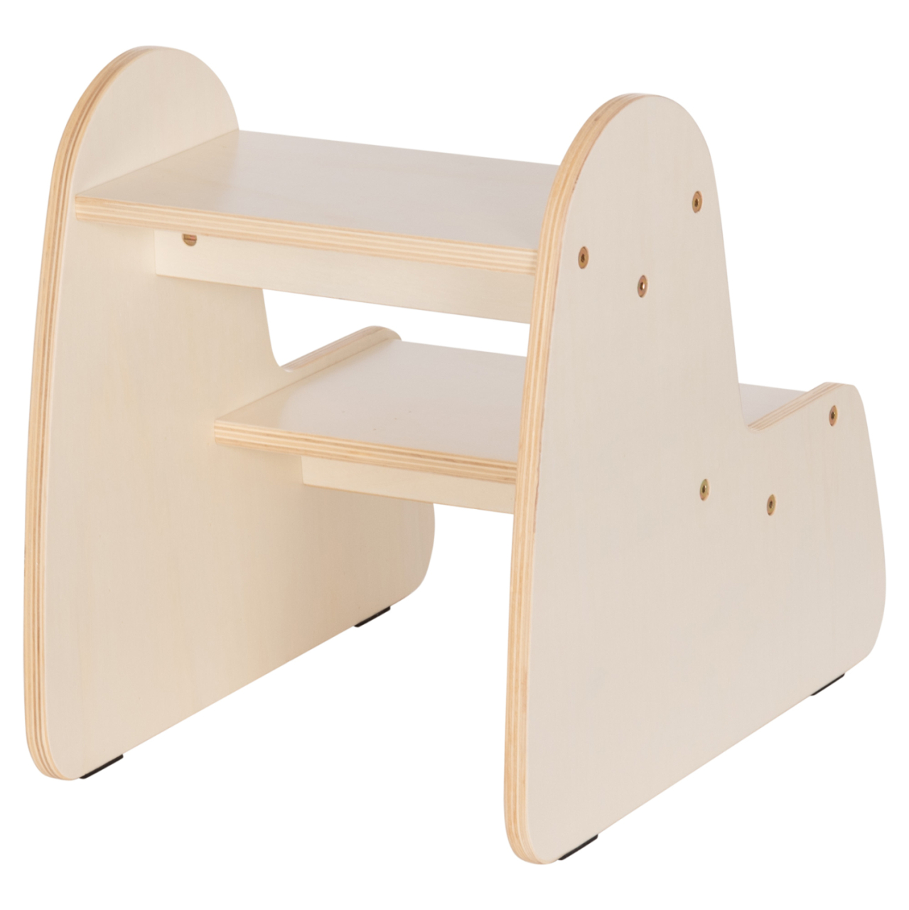 KIDS' STEP STOOL RICKI HM18340.01 MDF and PLYWOOD IN NATURAL 33x43.5x40.5Hcm. [5]