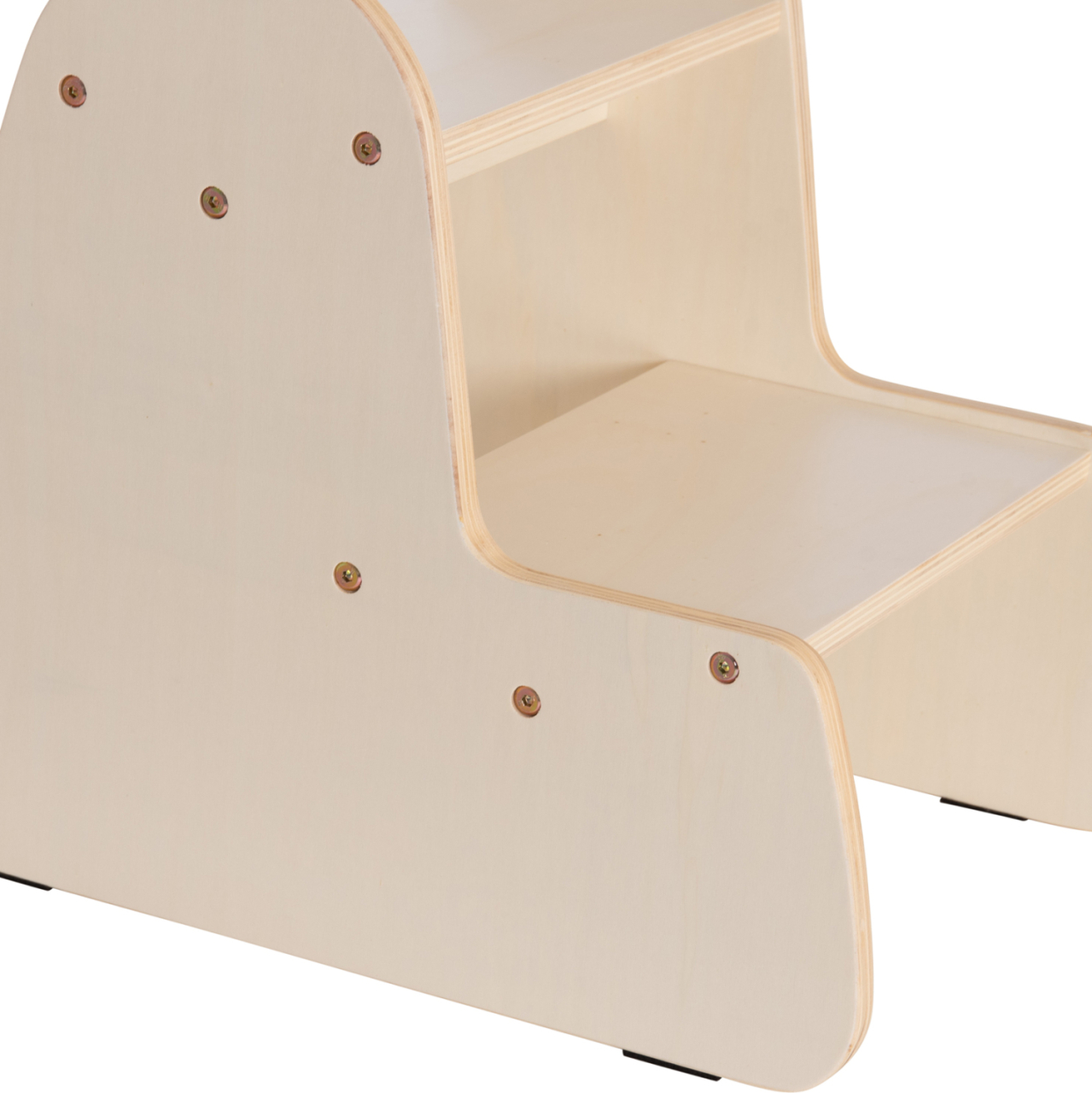 KIDS' STEP STOOL RICKI HM18340.01 MDF and PLYWOOD IN NATURAL 33x43.5x40.5Hcm. [9]