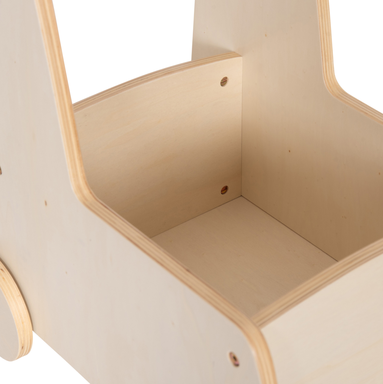 KIDS' STROLLER/CART RICKI HM18341.01 MDF and PLYWOOD IN NATURAL 33x45x50Hcm. [9]