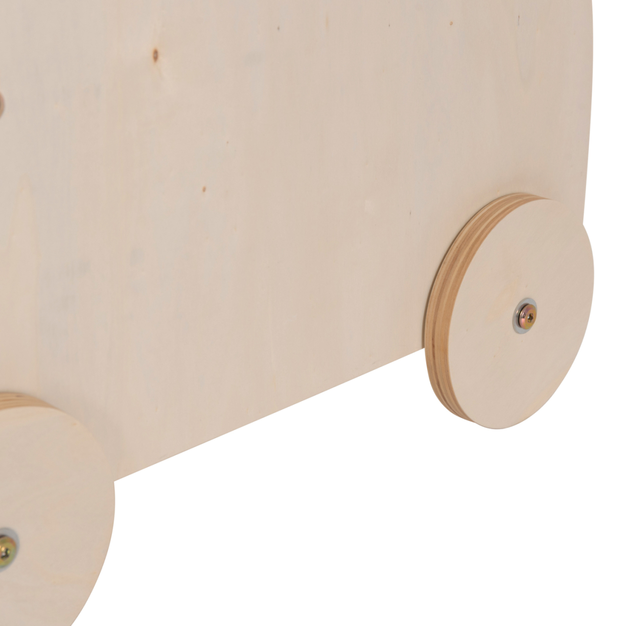 KIDS' STROLLER/CART RICKI HM18341.01 MDF and PLYWOOD IN NATURAL 33x45x50Hcm. [10]
