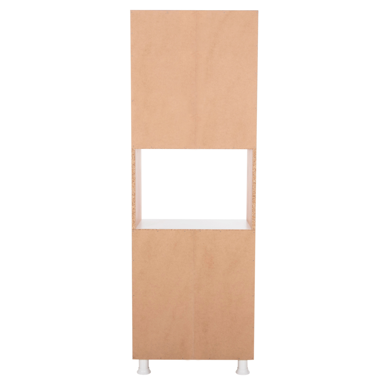 KITCHEN FURNITURE/CABINET RAD HM18196.04 MELAMINE IN NATURAL COLOR-WHITE 55,5x32x165Hcm. [8]