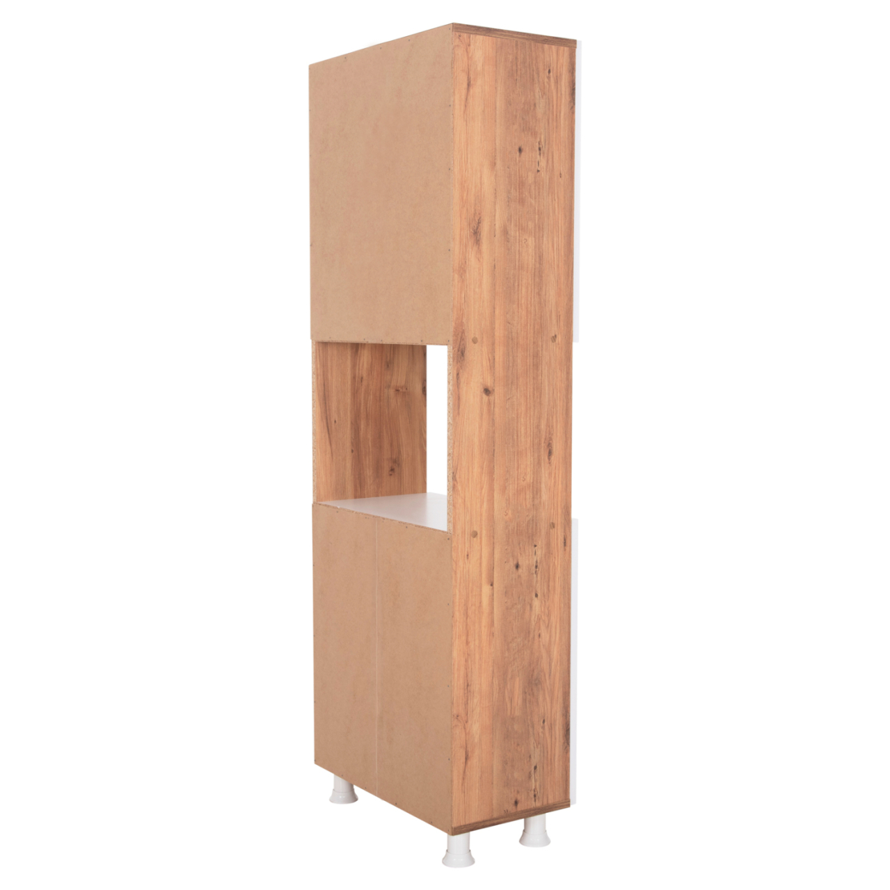 KITCHEN FURNITURE/CABINET RAD HM18196.04 MELAMINE IN NATURAL COLOR-WHITE 55,5x32x165Hcm. [7]