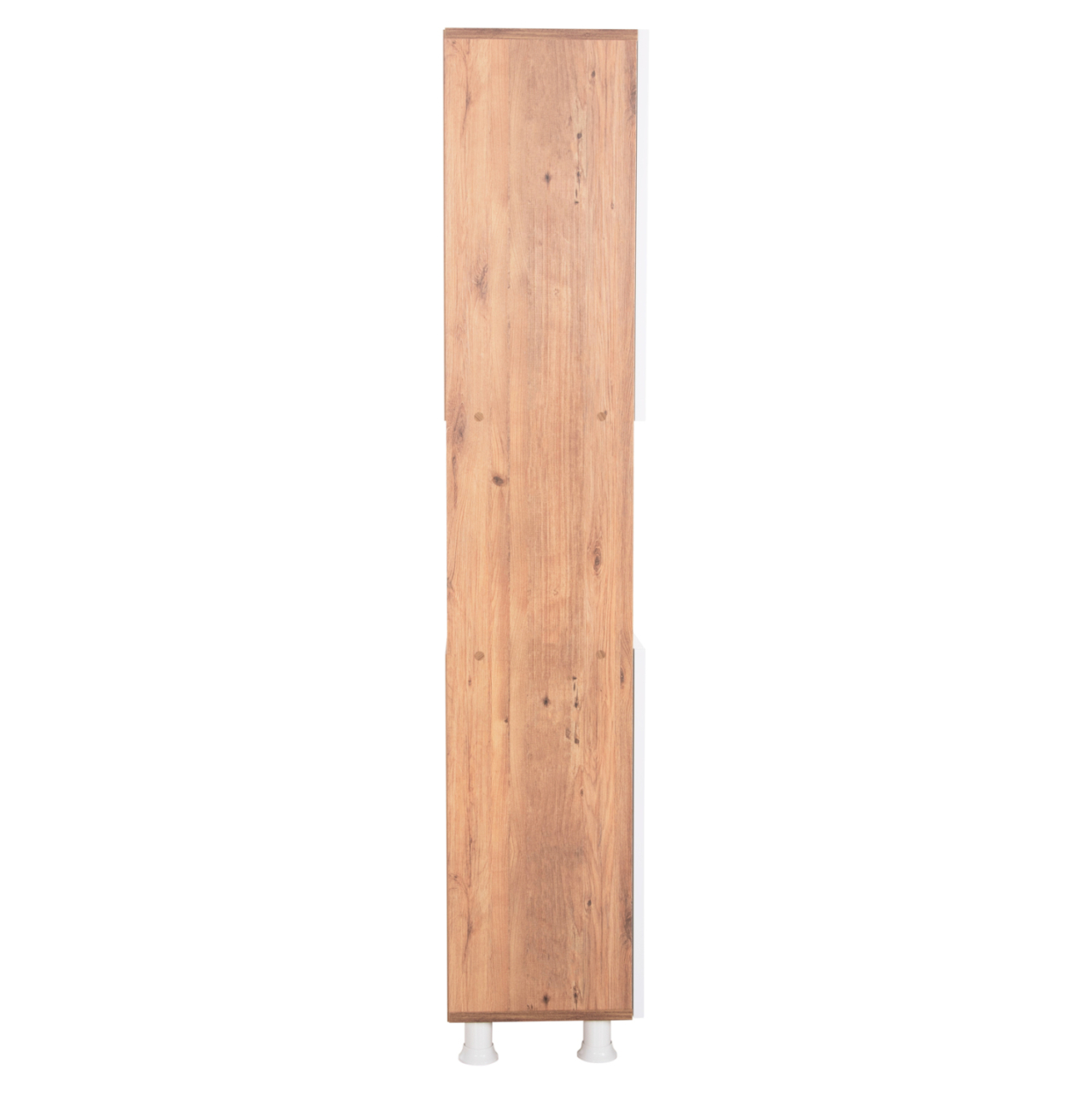 KITCHEN FURNITURE/CABINET RAD HM18196.04 MELAMINE IN NATURAL COLOR-WHITE 55,5x32x165Hcm. [6]