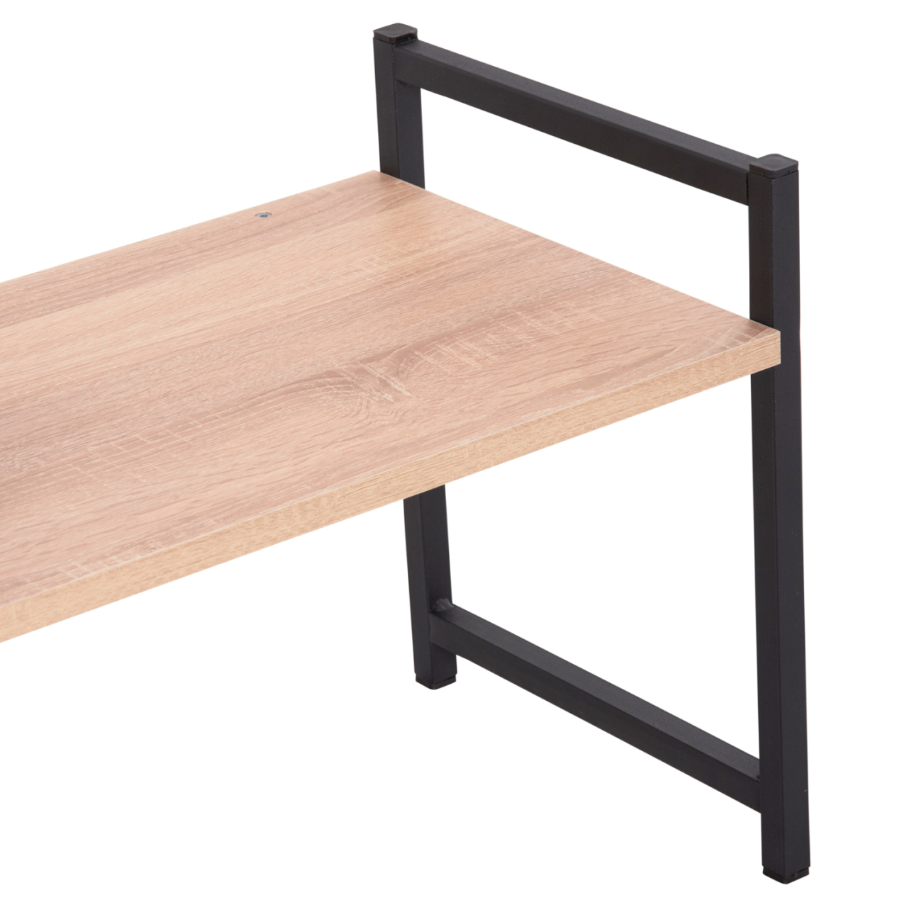 KITCHEN ORGANIZING SHELF BECKO HM18219.03 MELAMINE IN SONAMA-BLACK METAL 54.5x35x41Hcm. [6]