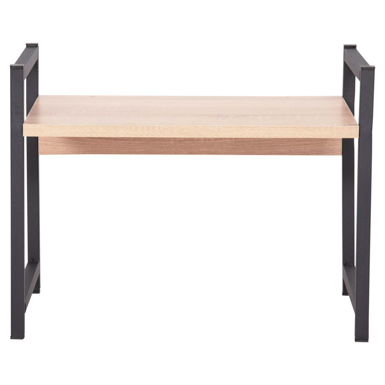 KITCHEN ORGANIZING SHELF BECKO HM18219.03 MELAMINE IN SONAMA-BLACK METAL 54.5x35x41Hcm. [3]