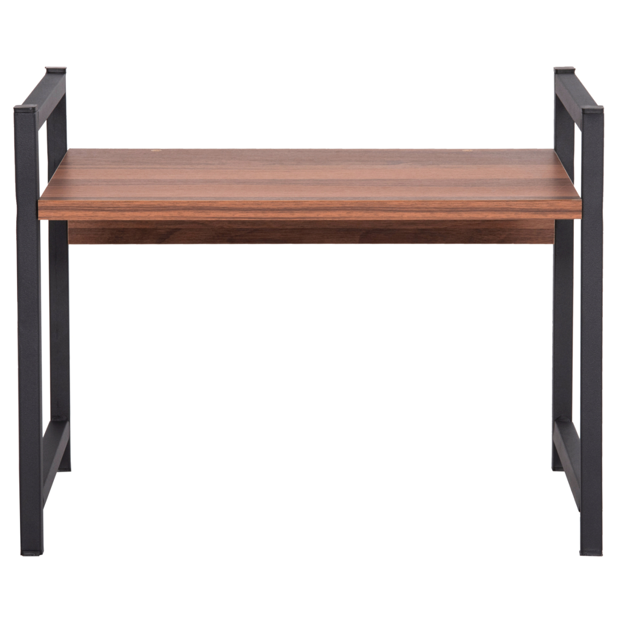 KITCHEN ORGANIZING SHELF BECKO HM18219.05 MELAMINE IN WALNUT-BLACK METAL 54.5x35x41Hcm. [3]