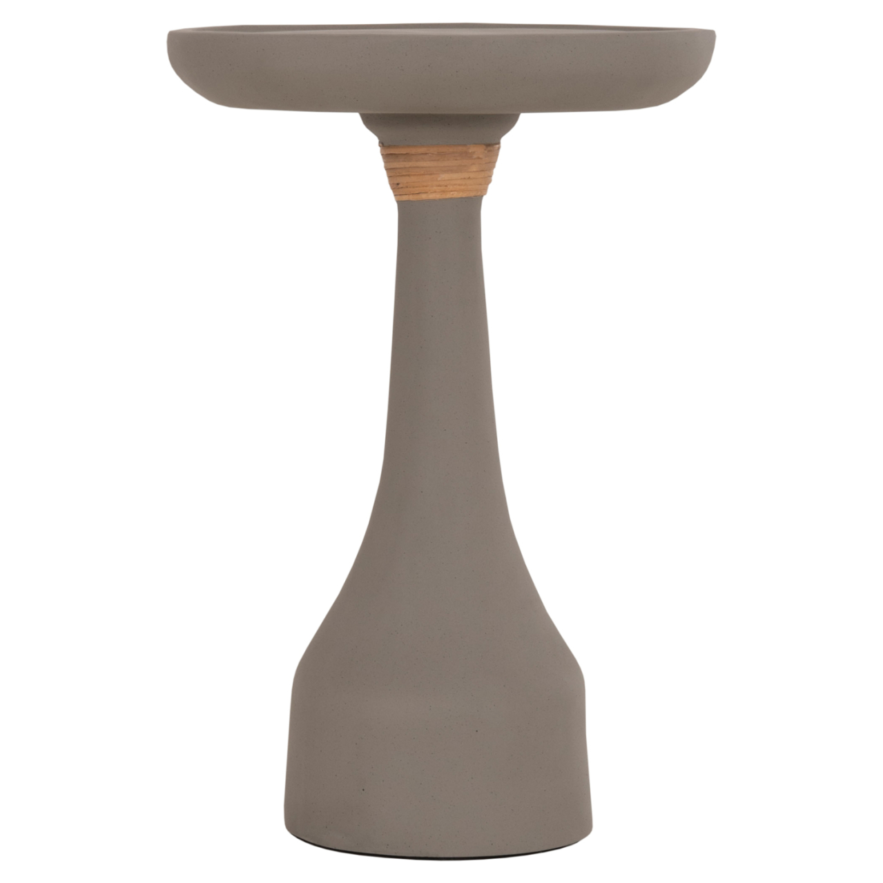 LAMP TABLE ROUND TORG HM18170.03 FIBER CEMENT GREY Φ41x62Hcm. [3]