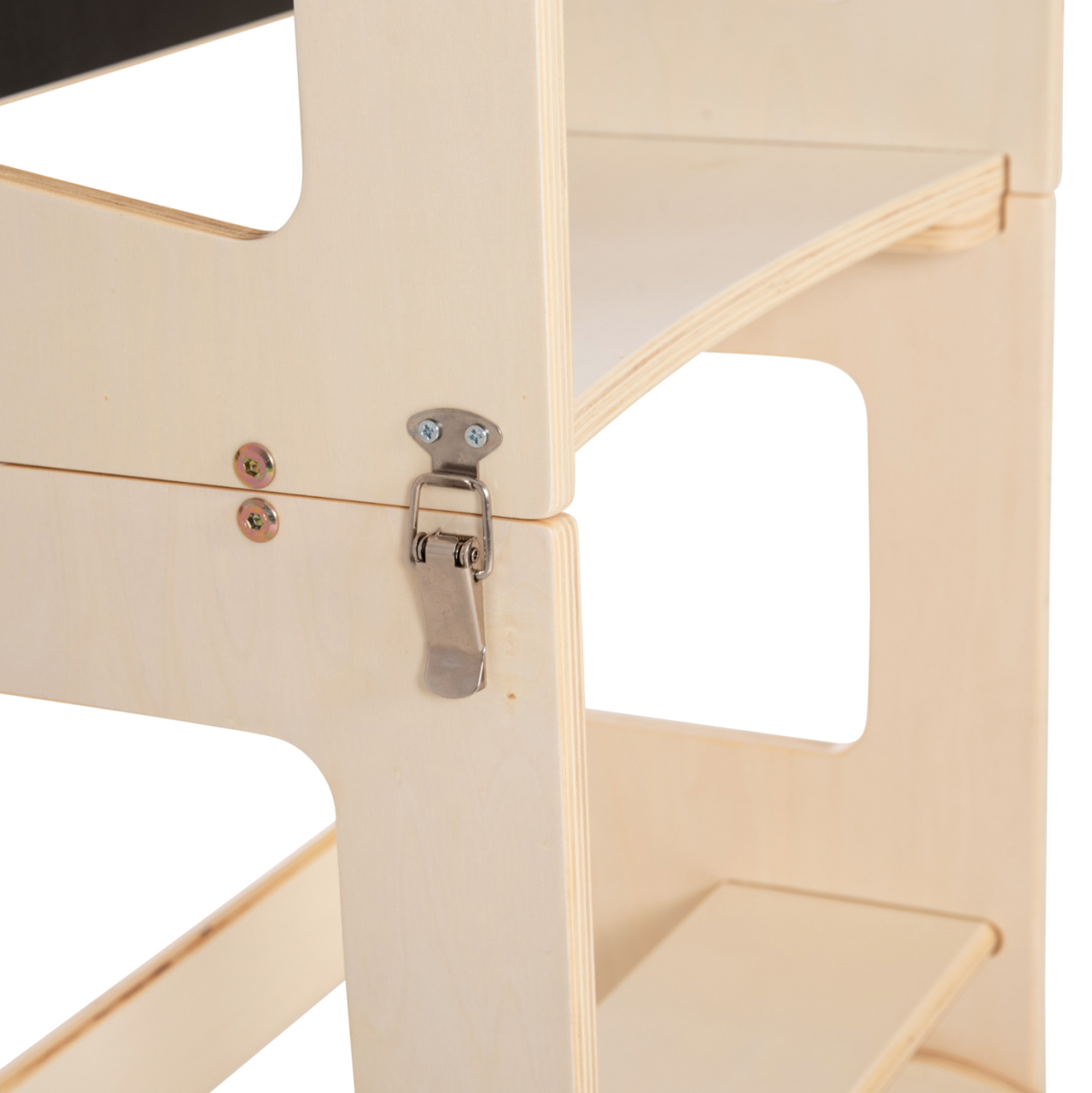 LEARNING TOWER WITH BLACKBOARD RICKI HM18344.01 PINE WOOD IN NATURAL 43x32x84Hcm [10]
