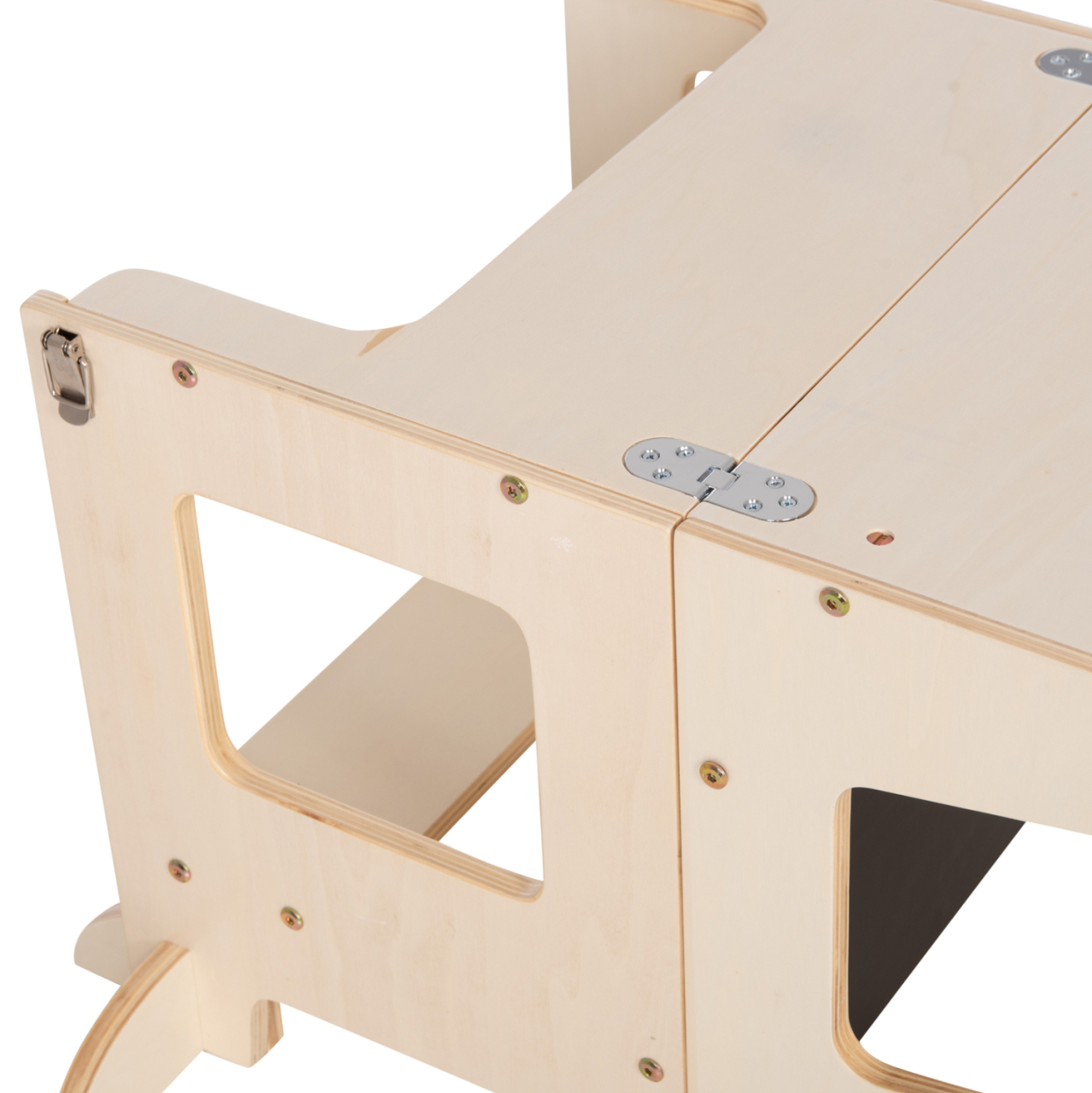LEARNING TOWER WITH BLACKBOARD RICKI HM18344.01 PINE WOOD IN NATURAL 43x32x84Hcm [7]