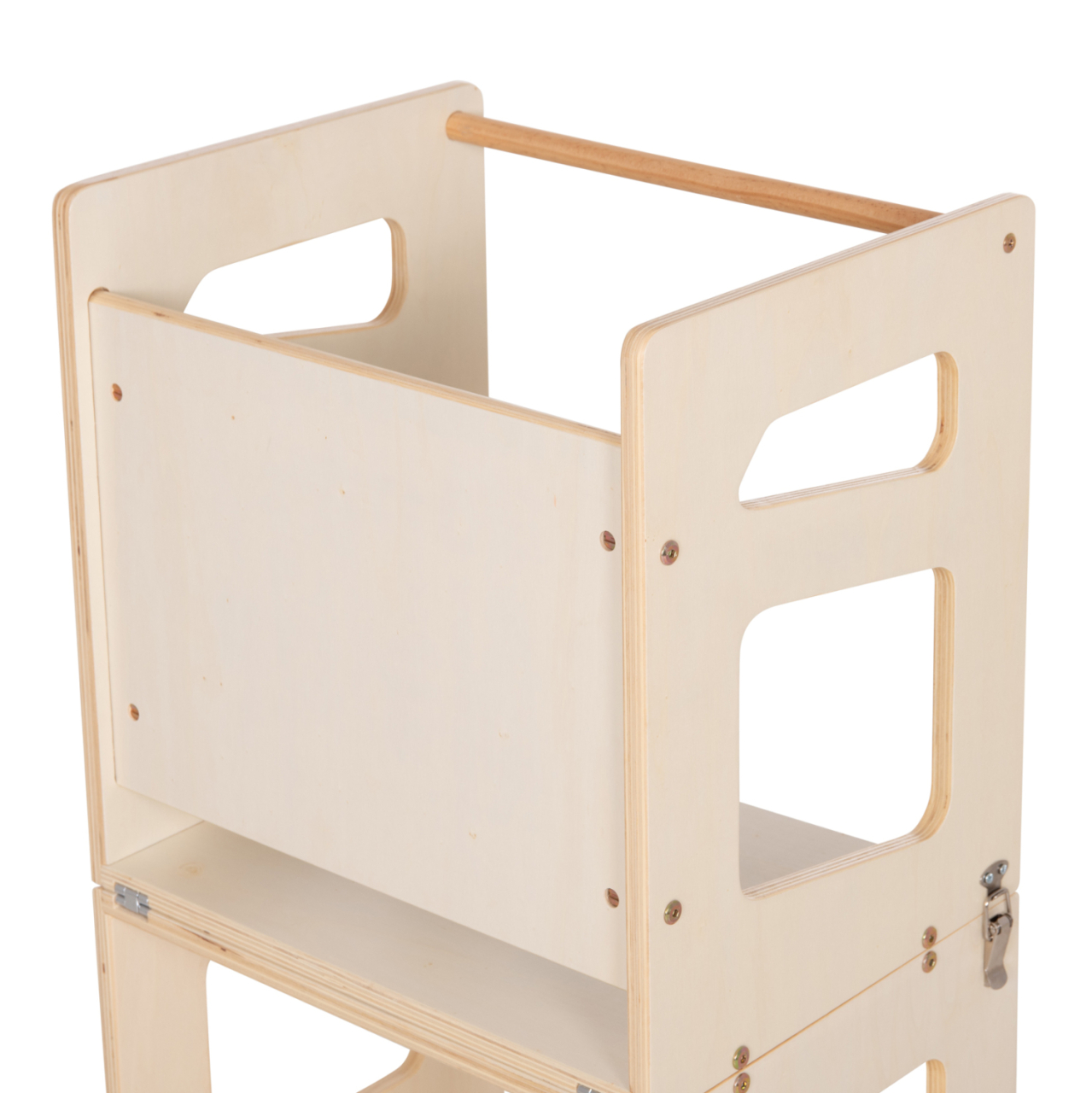 LEARNING TOWER WITH BLACKBOARD RICKI HM18344.01 PINE WOOD IN NATURAL 43x32x84Hcm [6]