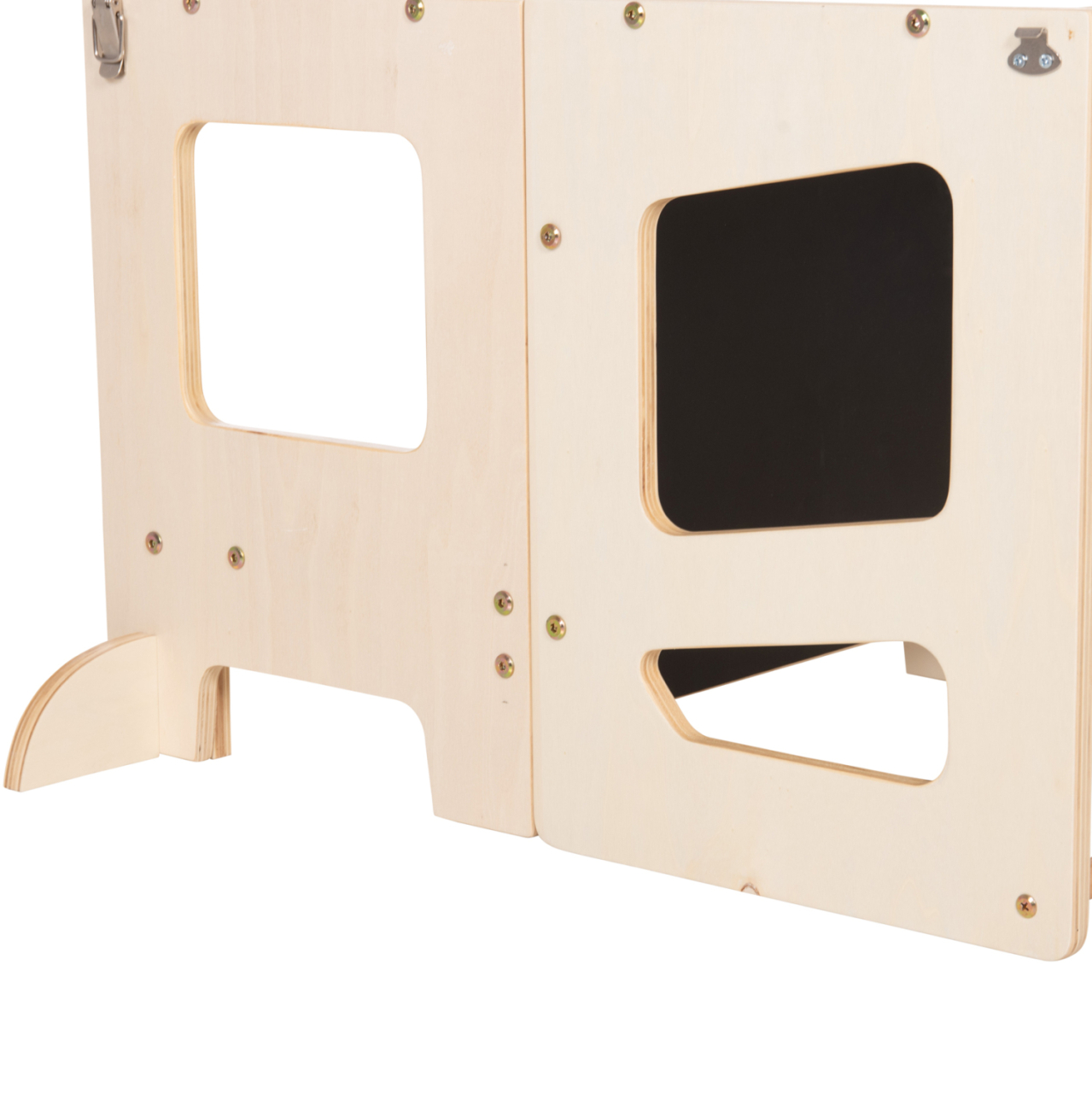 LEARNING TOWER WITH BLACKBOARD RICKI HM18344.01 PINE WOOD IN NATURAL 43x32x84Hcm [8]