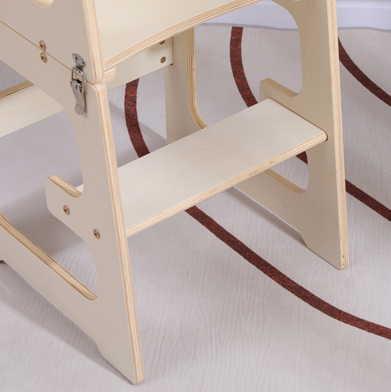 LEARNING TOWER WITH BLACKBOARD RICKI HM18345.01 PINE WOOD IN NATURAL 37x40x84Hcm [10]