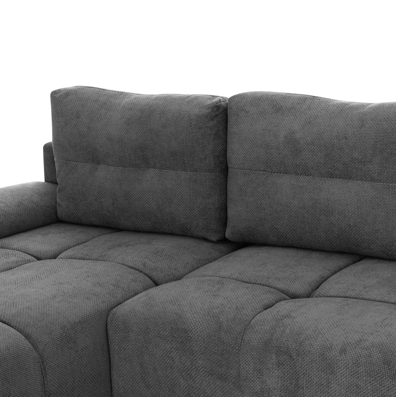 LEFT CORNER SOFABED COMFYRA HM3336.01L GREY FABRIC 270x181x75Hcm. [7]