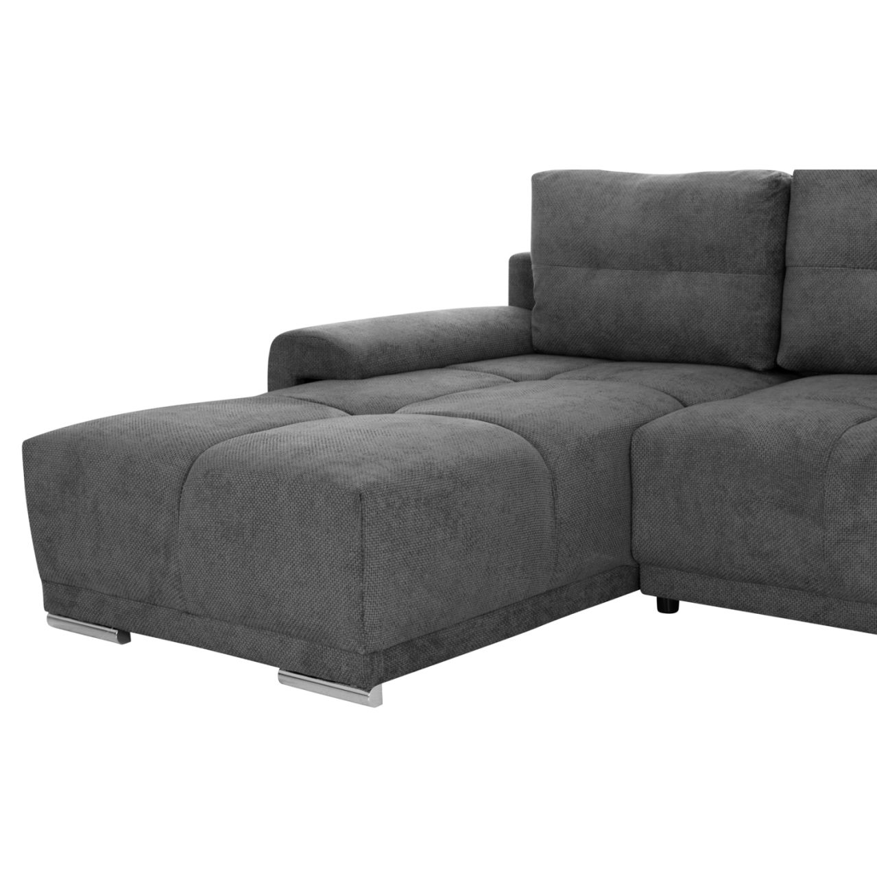 LEFT CORNER SOFABED COMFYRA HM3336.01L GREY FABRIC 270x181x75Hcm. [8]
