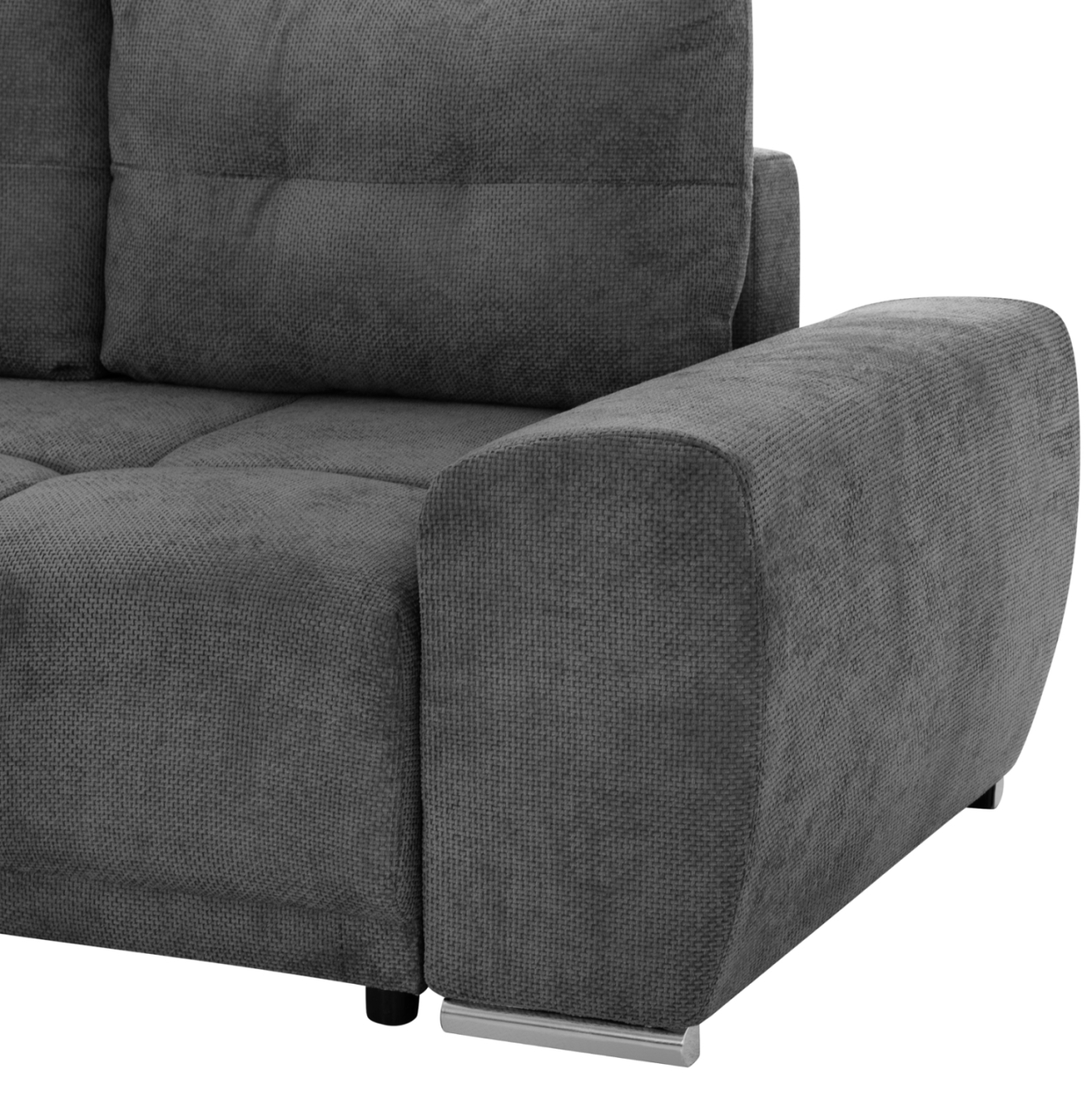 LEFT CORNER SOFABED COMFYRA HM3336.01L GREY FABRIC 270x181x75Hcm. [9]