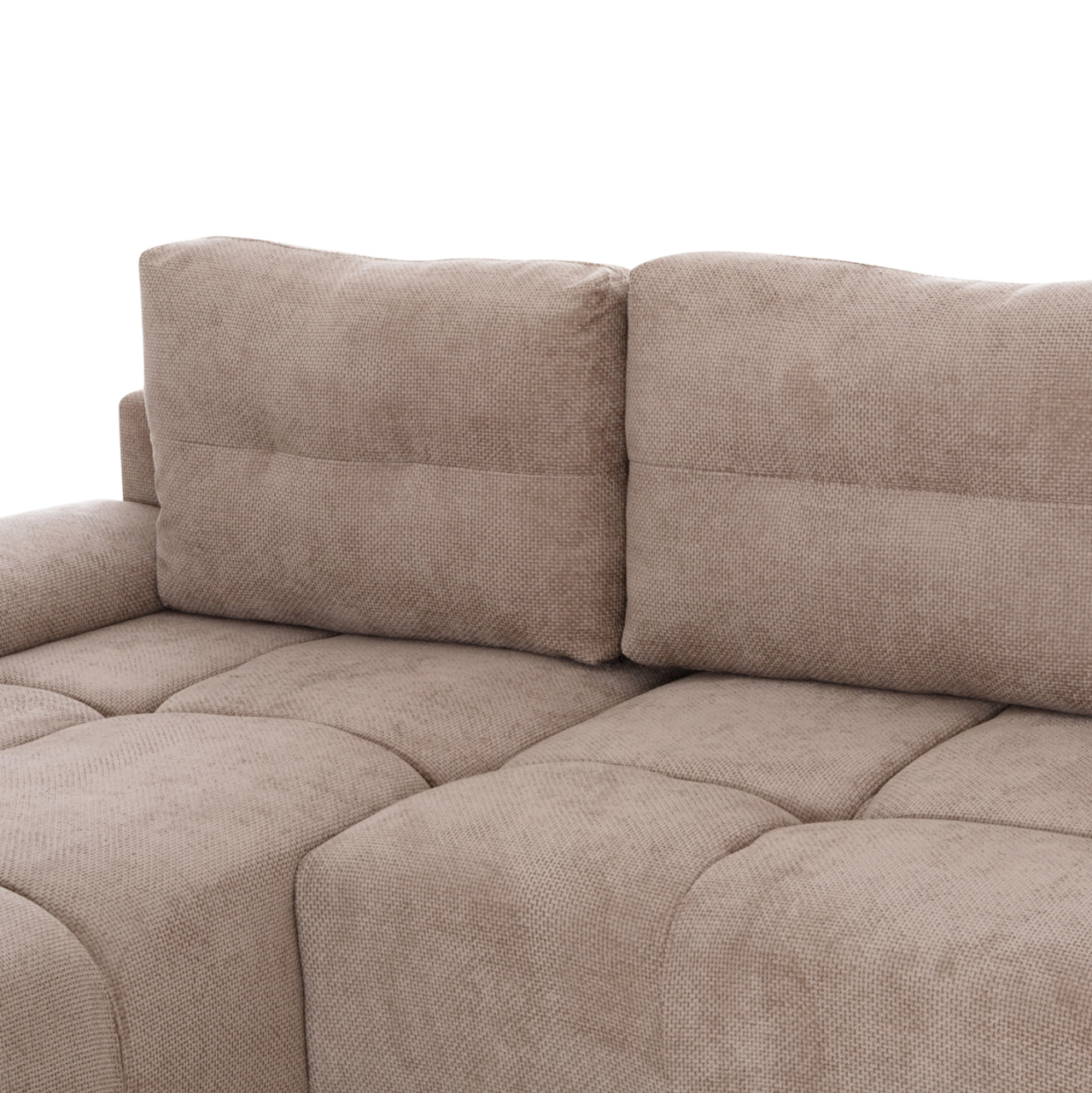 LEFT CORNER SOFABED COMFYRA HM3336.03L BEIGE FABRIC 270x181x75Hcm. [7]