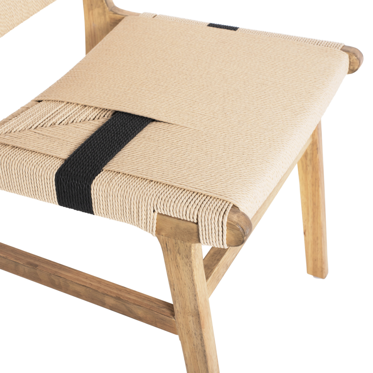 LEISURE CHAIR RUBBERWOOD AND ROPE IN NATURAL RUSTIC COLOR 50x60x88Hcm.HM9323.01 [8]