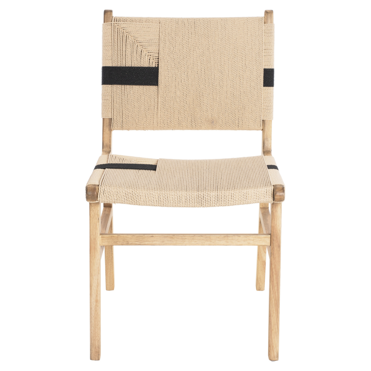 LEISURE CHAIR RUBBERWOOD AND ROPE IN NATURAL RUSTIC COLOR 50x60x88Hcm.HM9323.01 [3]