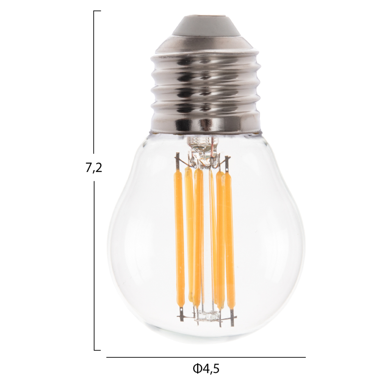 LIGHT BULB HM4046.01 LED FILAMENT 6W E27 2700K CLEAR DIMMABLE [2]