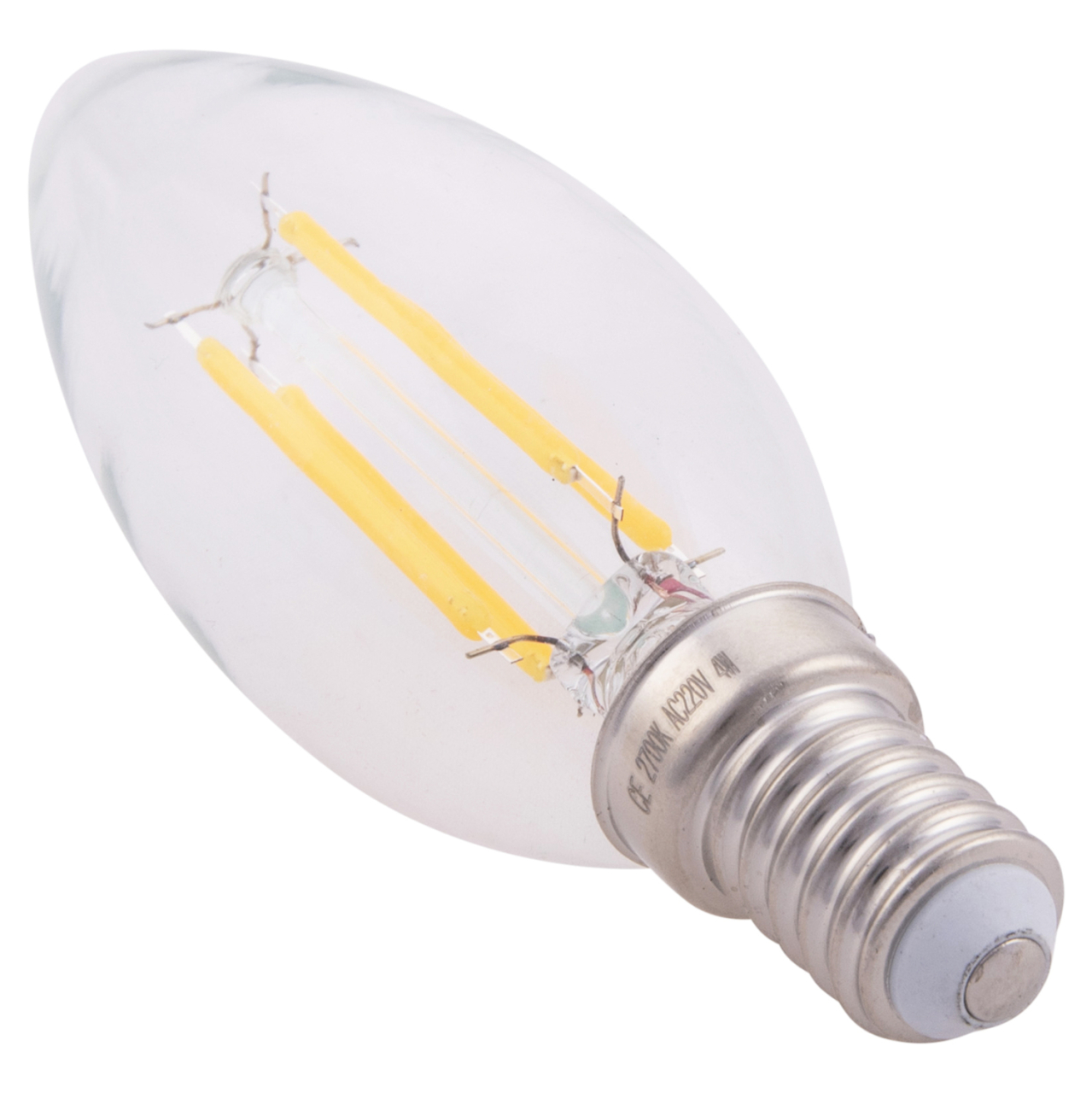 LIGHT BULB HM4048.01 LED FILAMENT 4W E14 3000K CLEAR DIMMABLE [3]