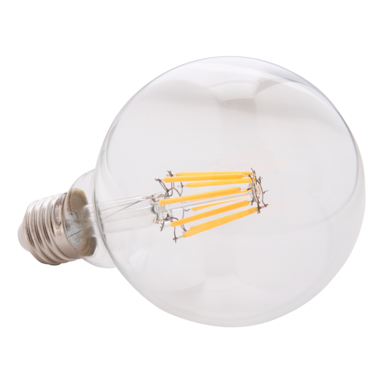 LIGHT BULB HM4050.01 GLOBO LED FILAMENT 8W E27 2700K CLEAR DIMMABLE [4]