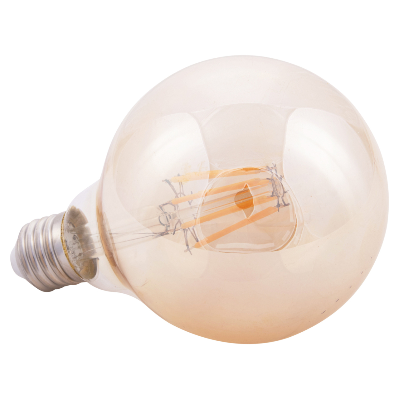 LIGHT BULB HM4050.02 GLOBO LED FILAMENT 8W E27 3000K GOLD DIMMABLE [4]