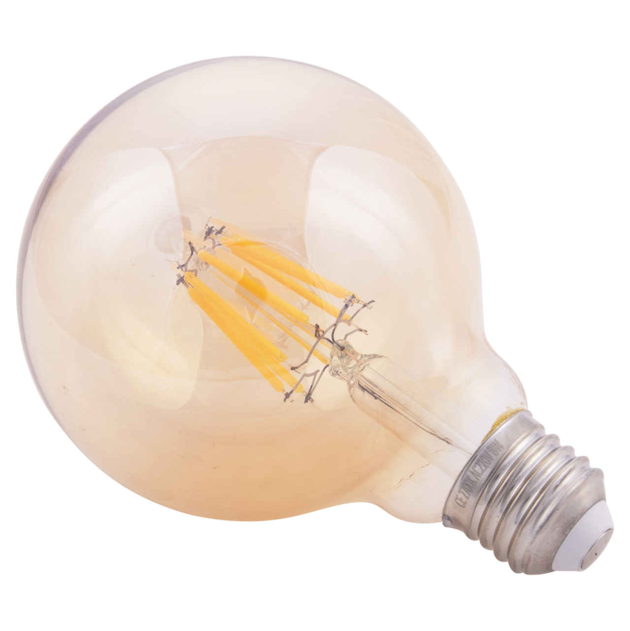 LIGHT BULB HM4050.02 GLOBO LED FILAMENT 8W E27 3000K GOLD DIMMABLE [3]