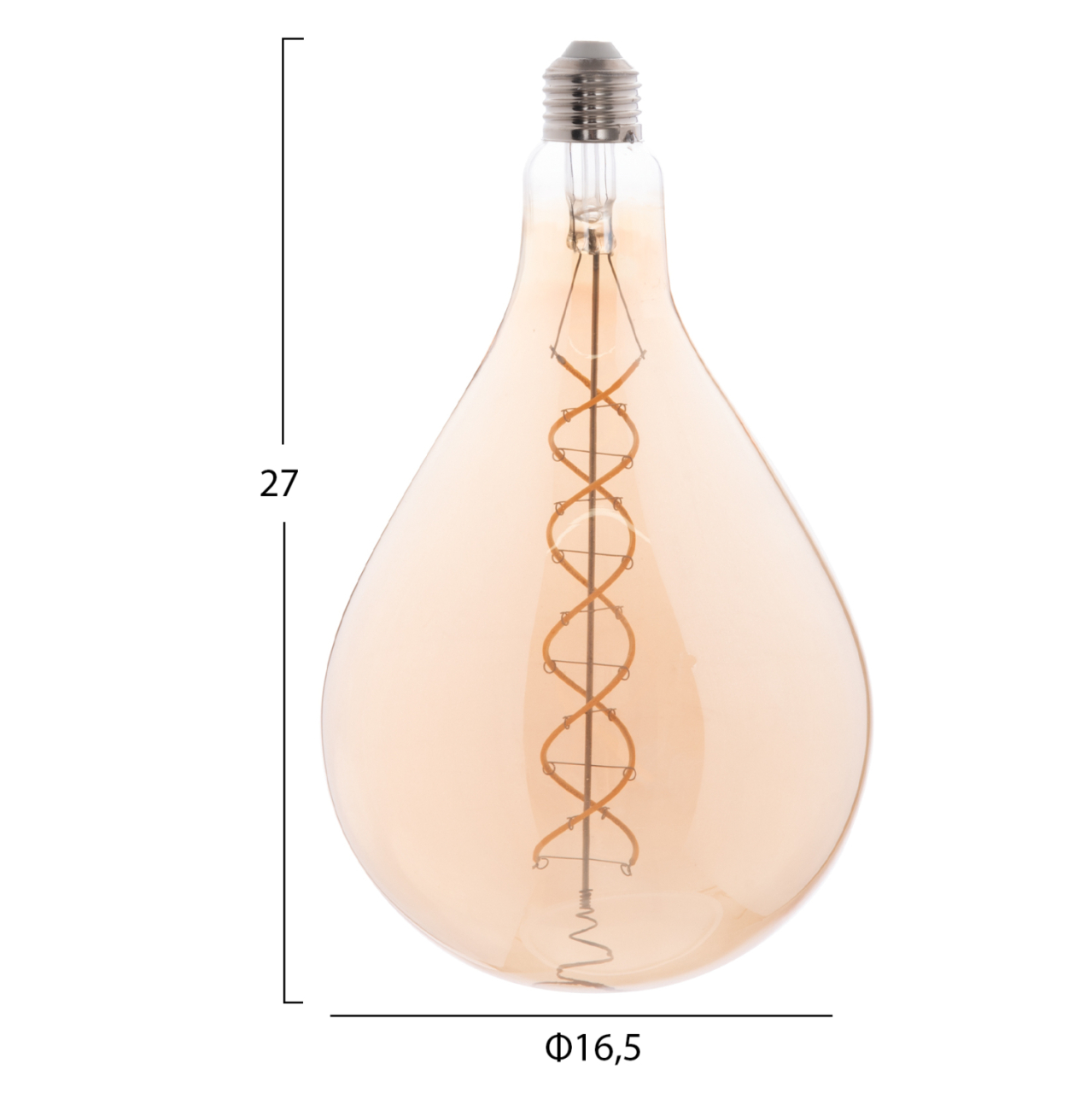 LIGHT BULB HM4052.02 LED FILAMENT 8W E27 3000K TEA COLOR DIMMABLE [2]
