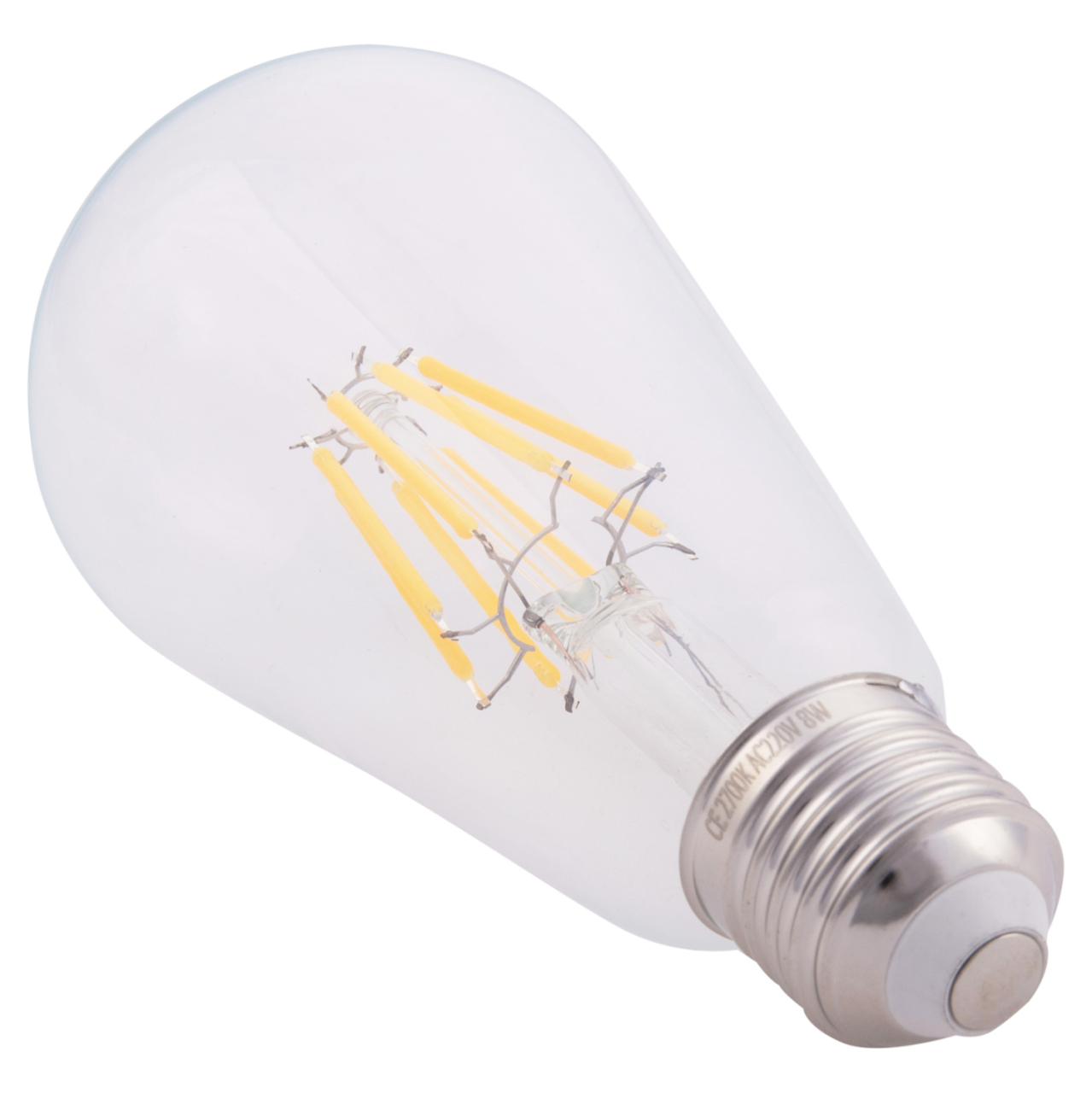 LIGHT BULB HM4188.01 LED FILAMENT 8W E27 DIMMABLE 2700K CLEAR [3]